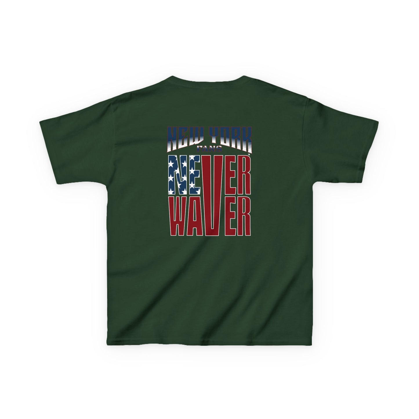 New York Fans Never Waver Kids Heavy Cotton™ Tee - Never Waver