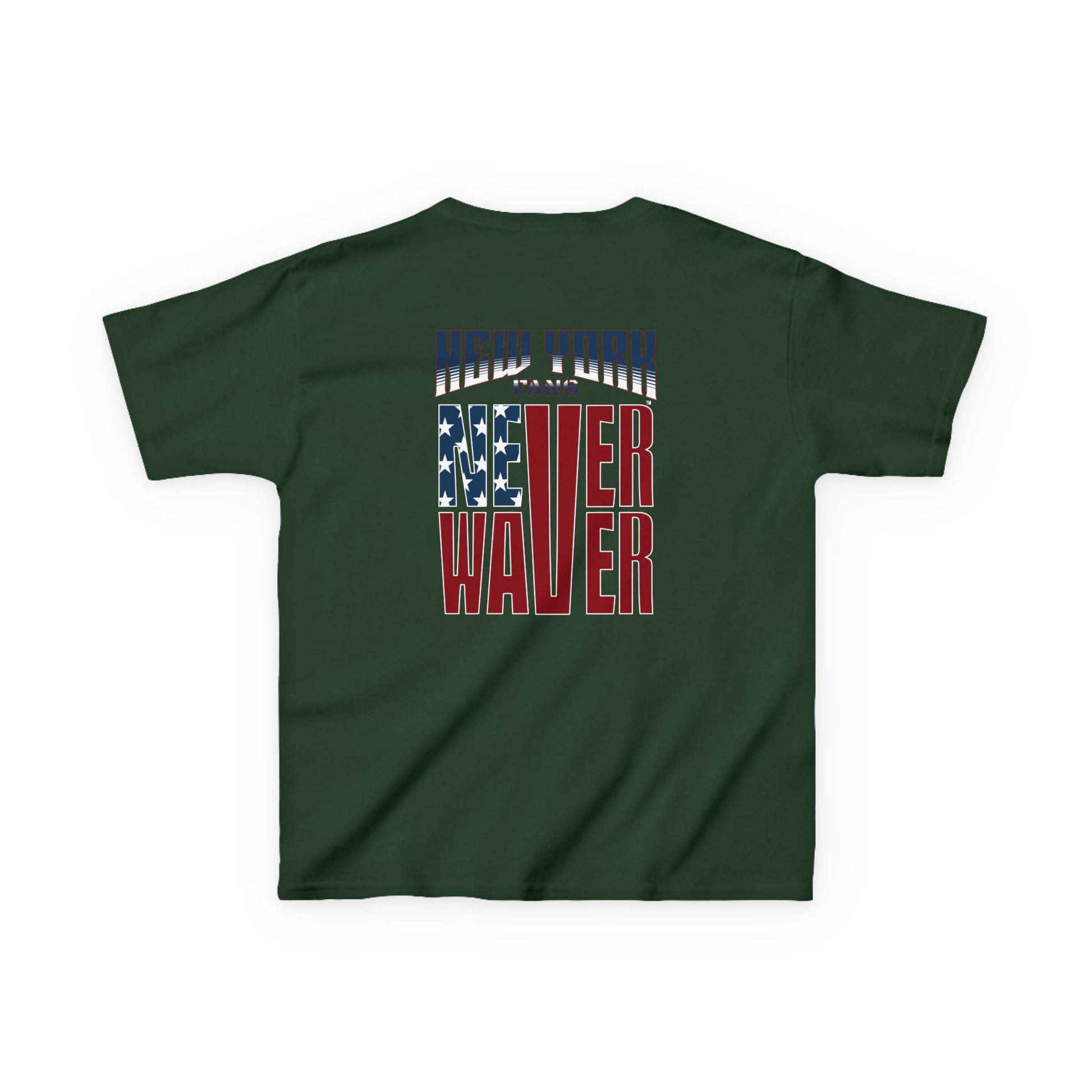New York Fans Never Waver Kids Heavy Cotton™ Tee - Never Waver