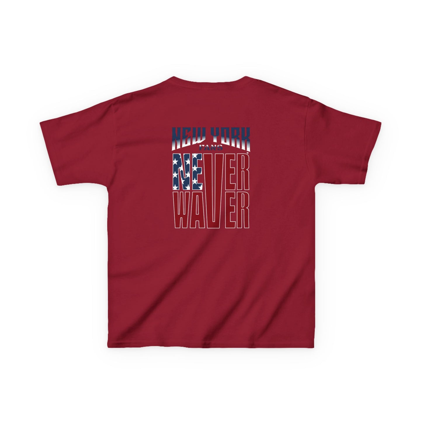 New York Fans Never Waver Kids Heavy Cotton™ Tee - Never Waver