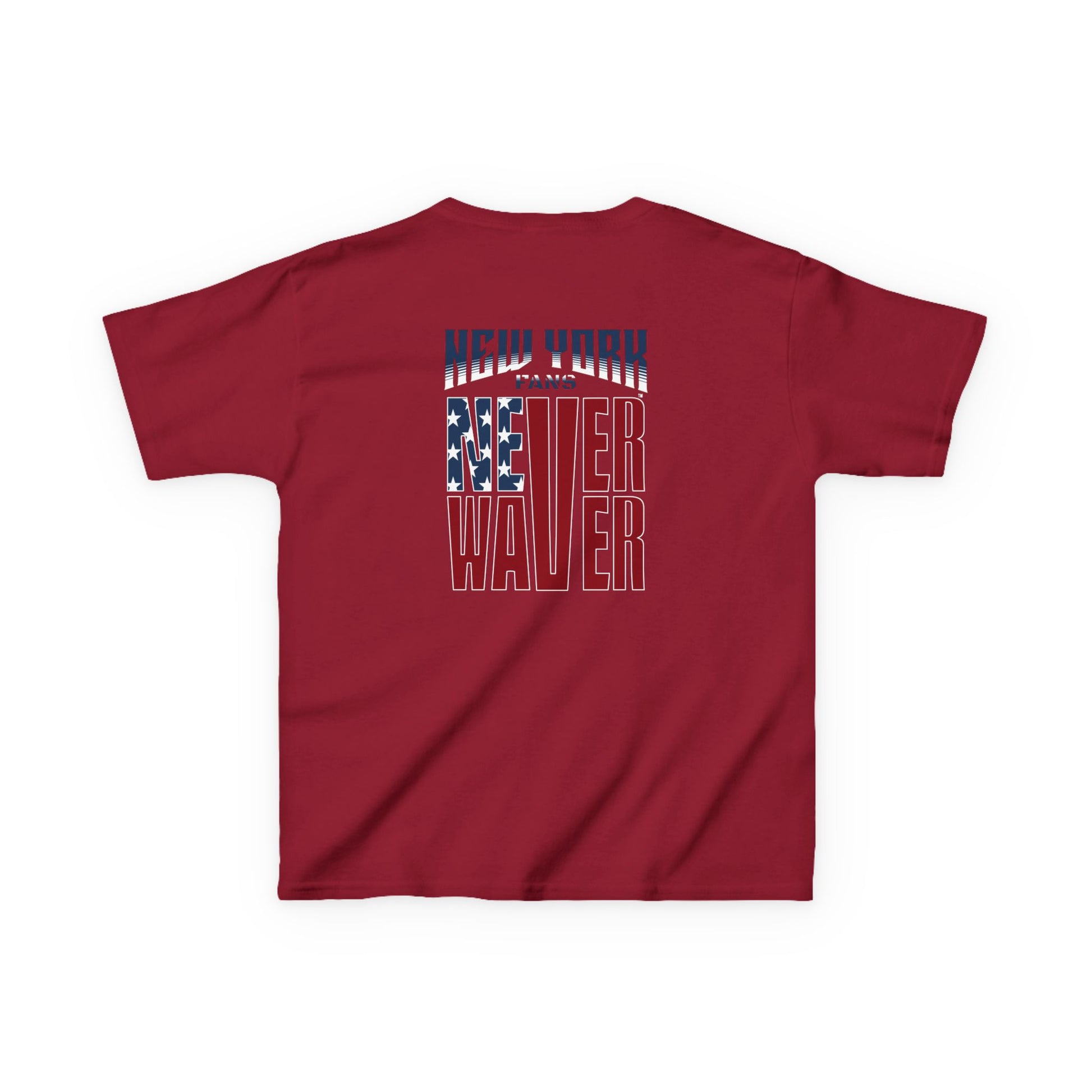 New York Fans Never Waver Kids Heavy Cotton™ Tee - Never Waver
