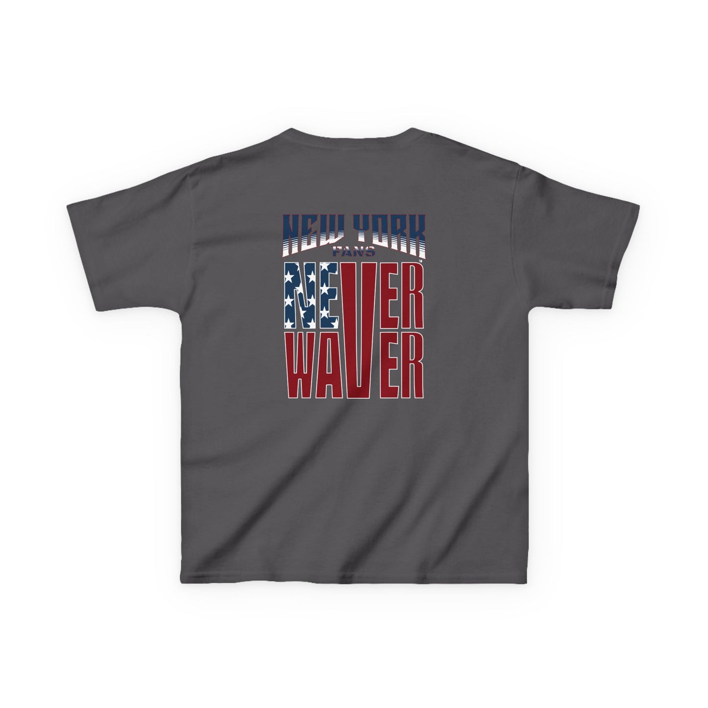 New York Fans Never Waver Kids Heavy Cotton™ Tee - Never Waver