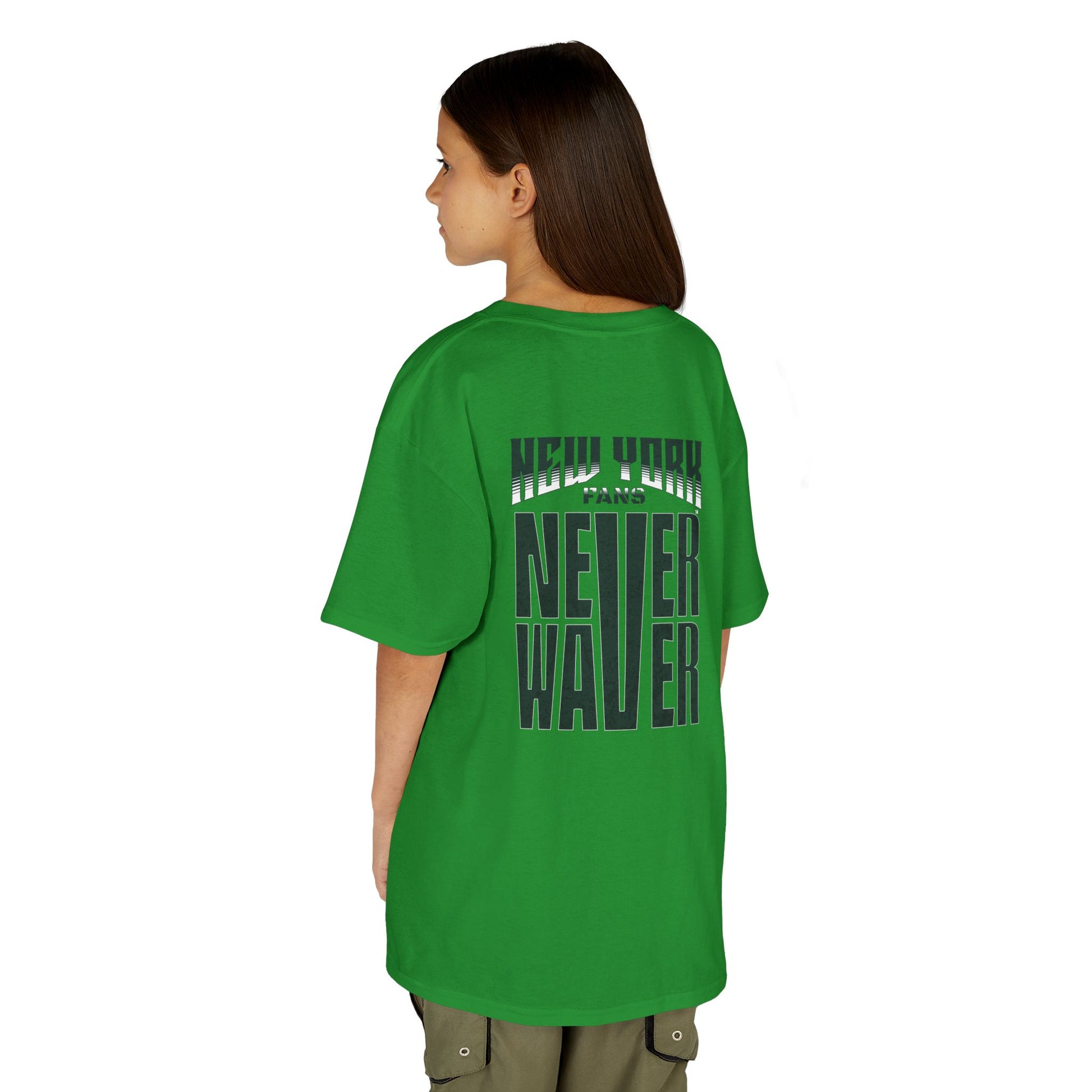 New York  Fans Never Waver Kids Heavy Cotton™ Tee - Never Waver