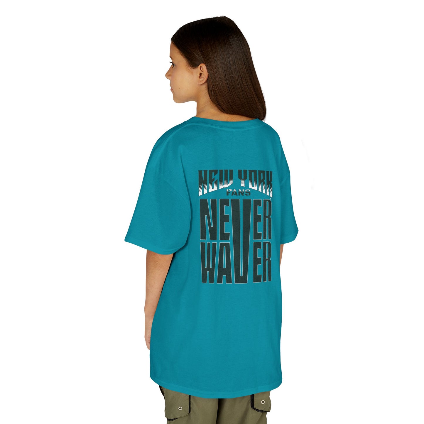 New York  Fans Never Waver Kids Heavy Cotton™ Tee - Never Waver