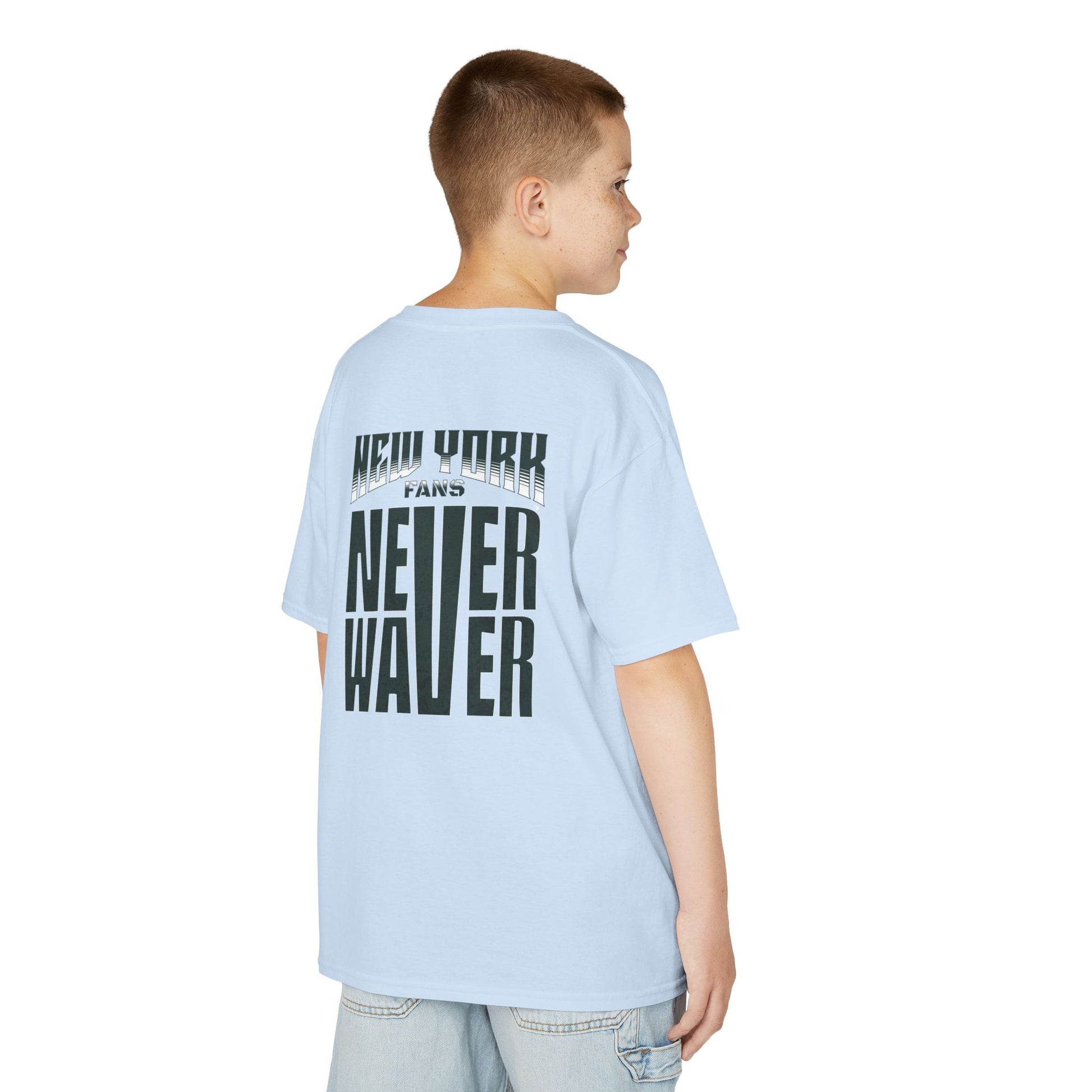 New York  Fans Never Waver Kids Heavy Cotton™ Tee - Never Waver