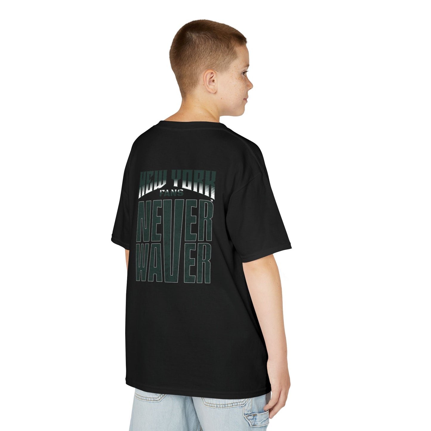 New York  Fans Never Waver Kids Heavy Cotton™ Tee - Never Waver