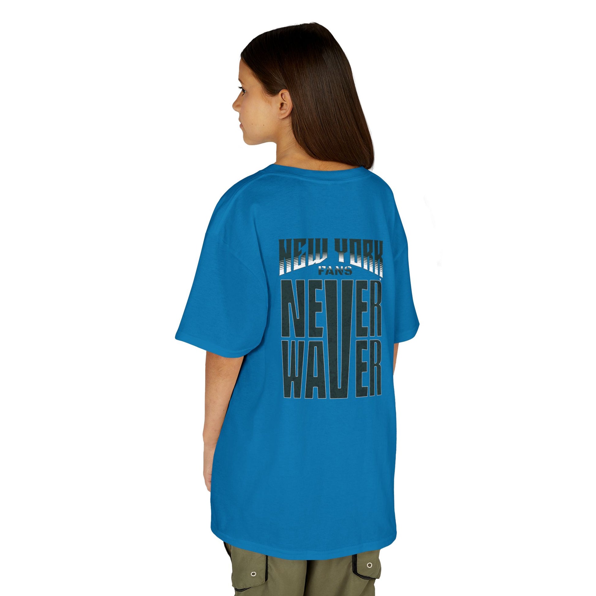 New York  Fans Never Waver Kids Heavy Cotton™ Tee - Never Waver