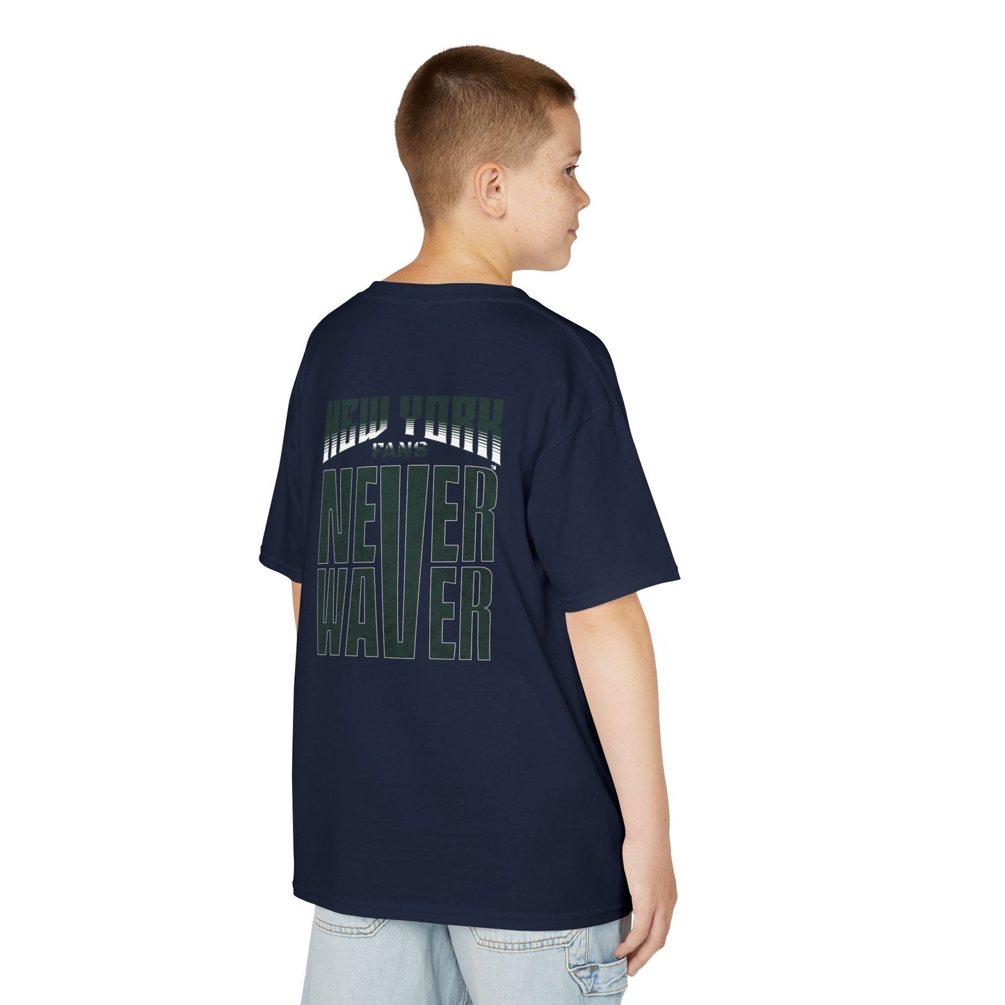 New York  Fans Never Waver Kids Heavy Cotton™ Tee - Never Waver