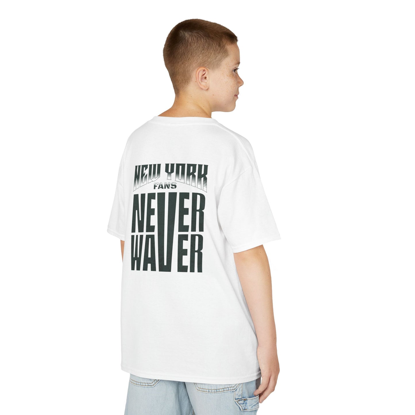 New York  Fans Never Waver Kids Heavy Cotton™ Tee - Never Waver