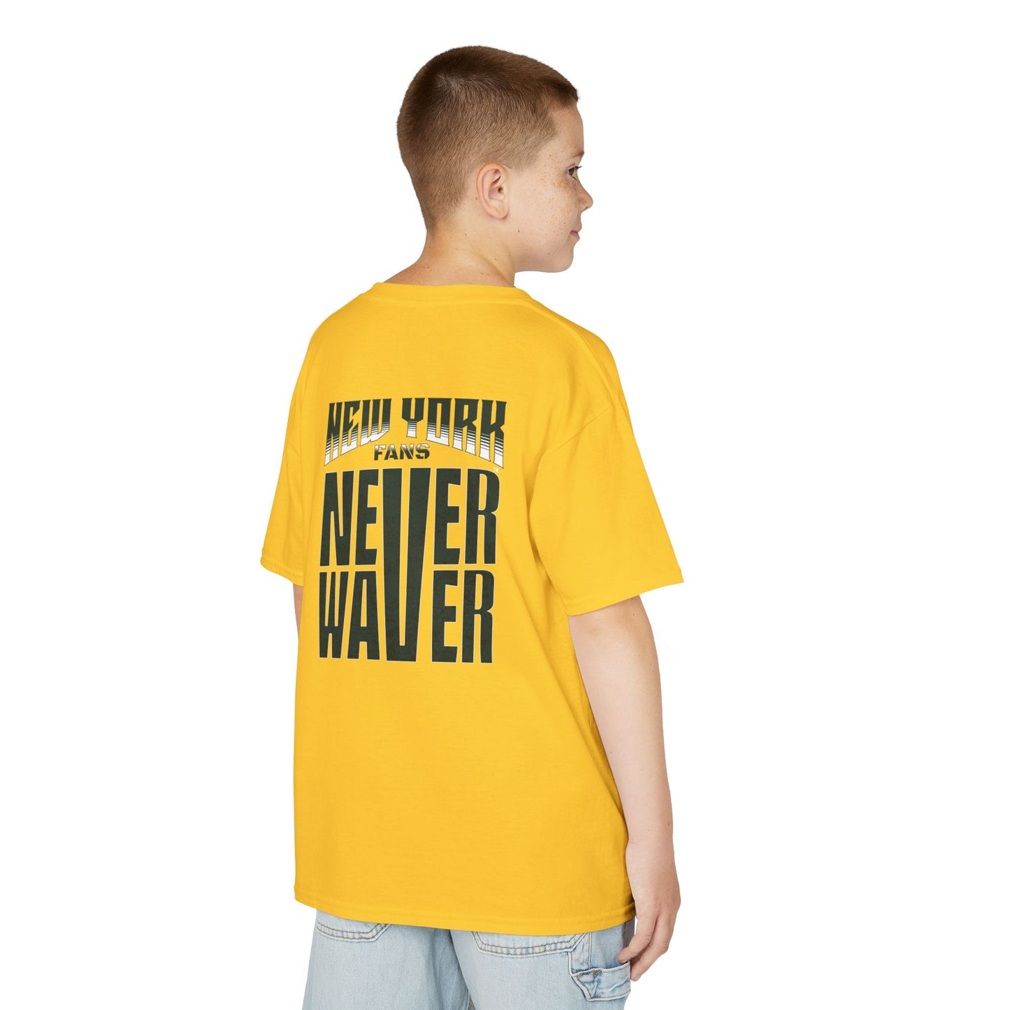 New York  Fans Never Waver Kids Heavy Cotton™ Tee - Never Waver