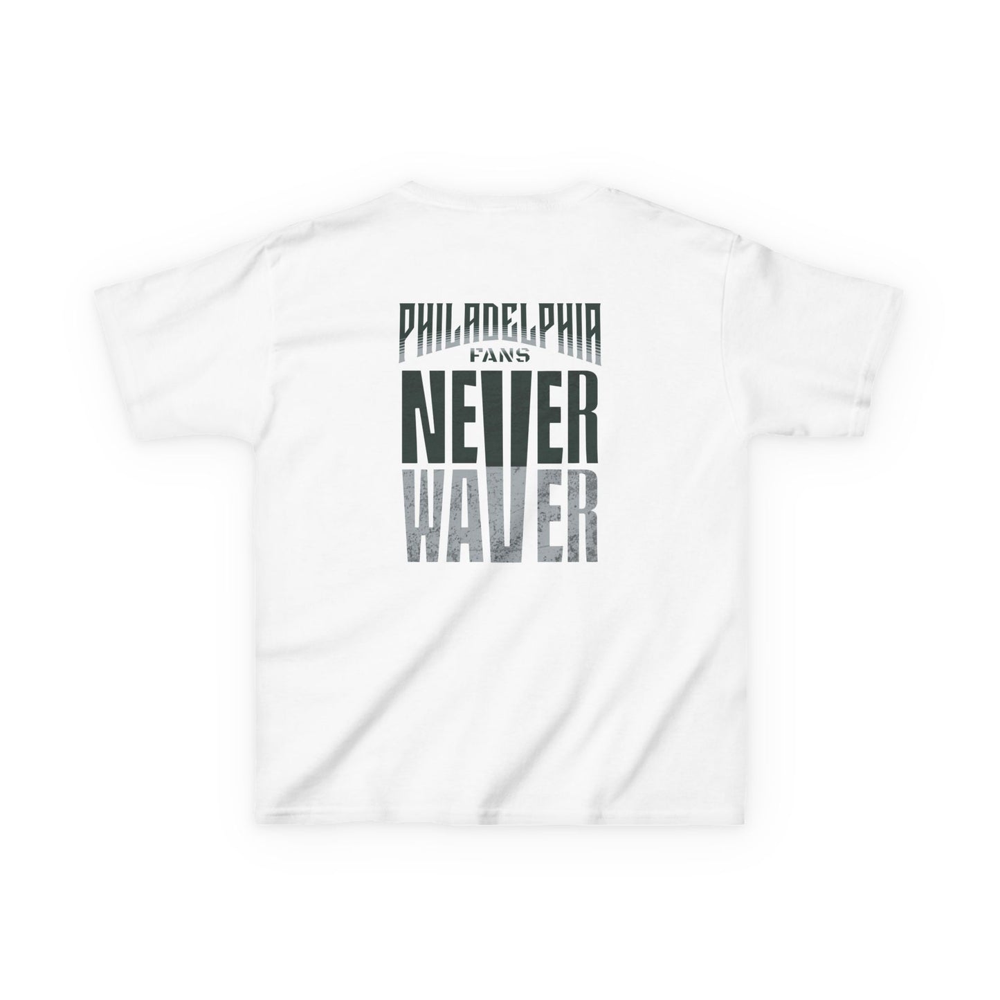 Philadelphia Fans Never Waver Kids Heavy Cotton™ Tee - Never Waver
