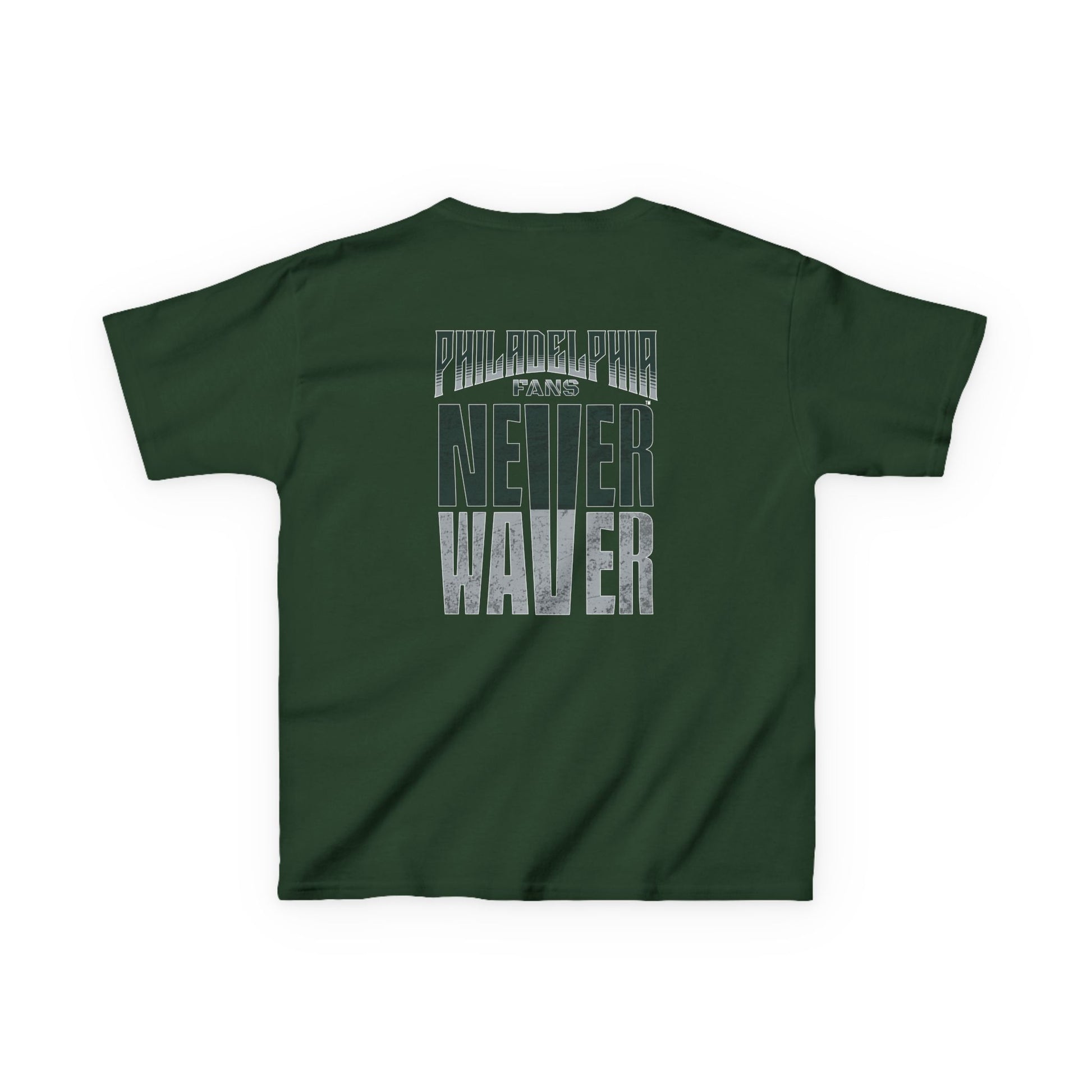 Philadelphia Fans Never Waver Kids Heavy Cotton™ Tee - Never Waver