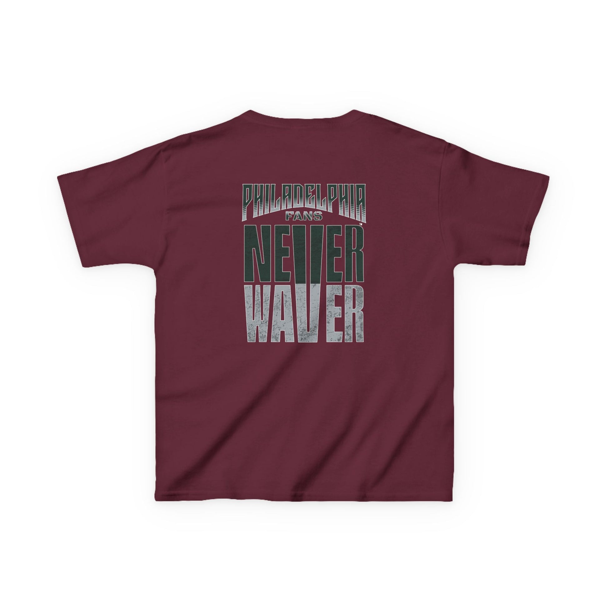 Philadelphia Fans Never Waver Kids Heavy Cotton™ Tee - Never Waver
