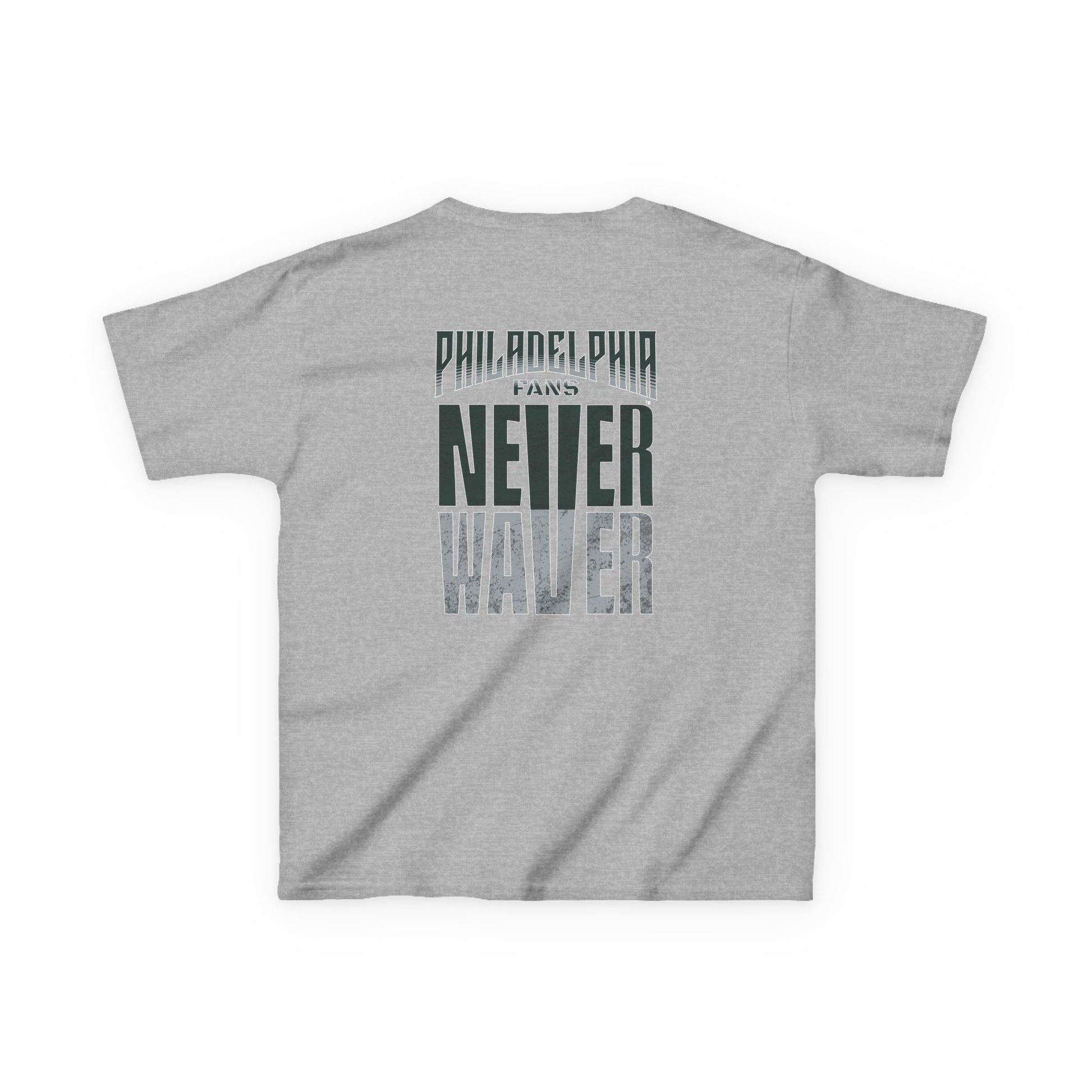 Philadelphia Fans Never Waver Kids Heavy Cotton™ Tee - Never Waver