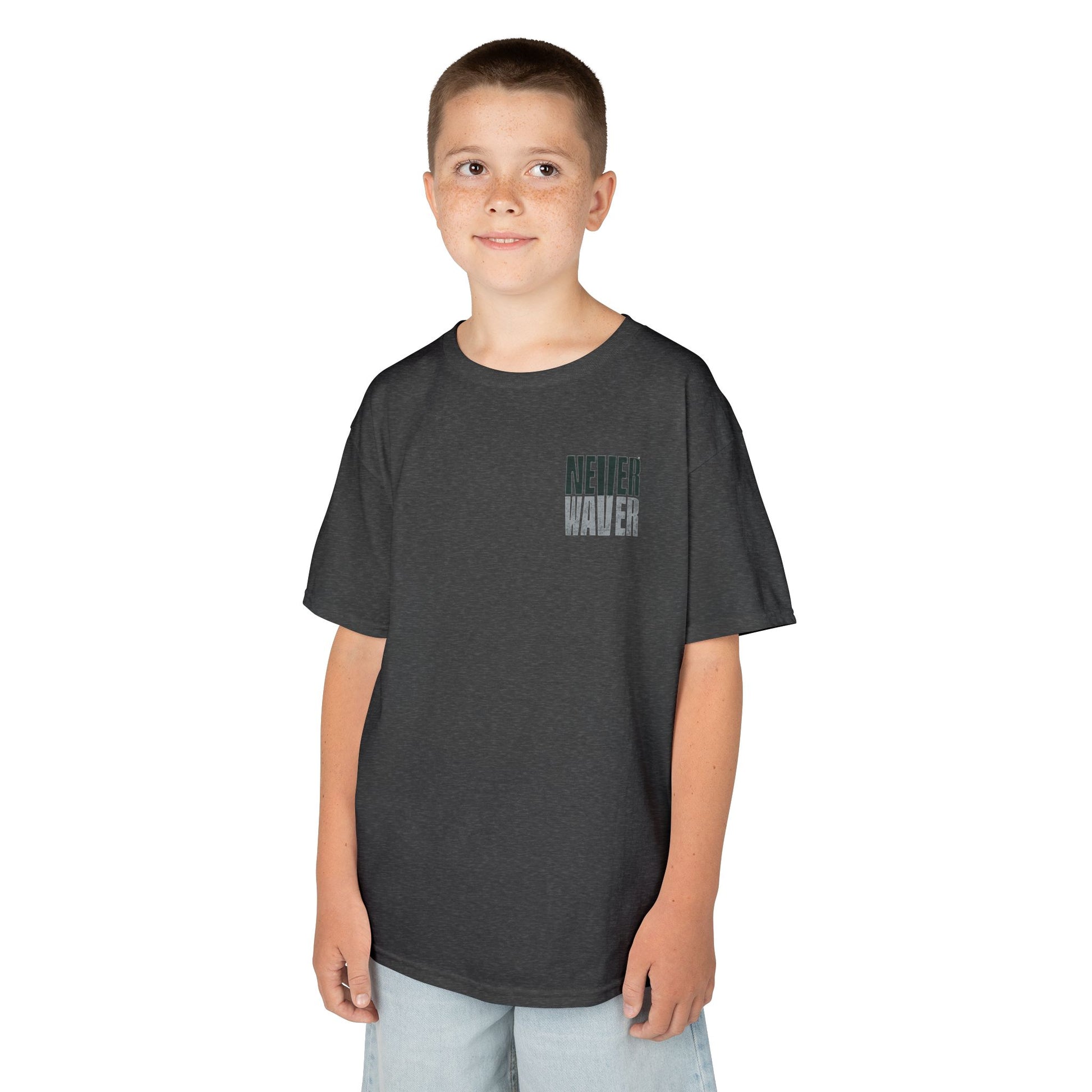 Philadelphia Fans Never Waver Kids Heavy Cotton™ Tee - Never Waver