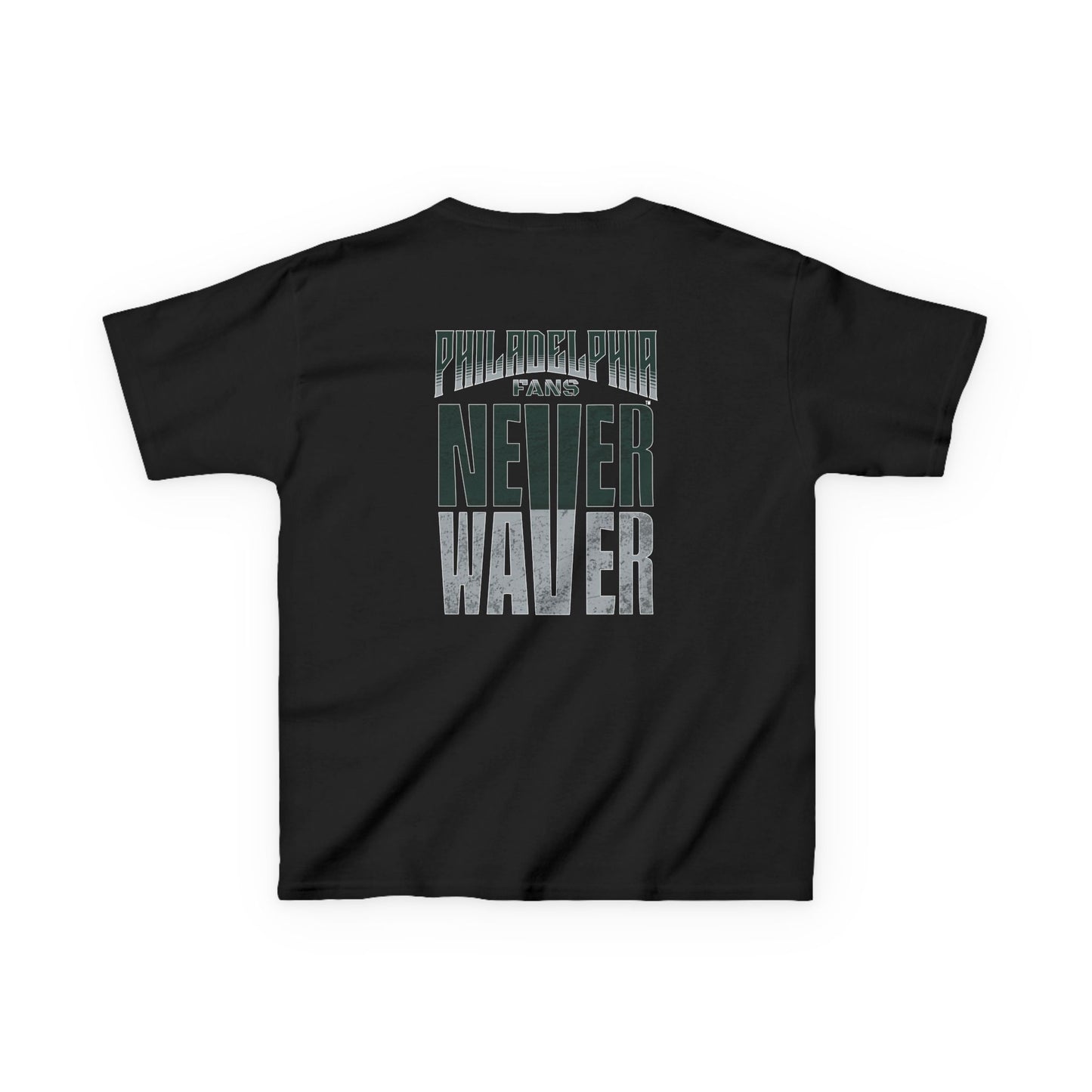 Philadelphia Fans Never Waver Kids Heavy Cotton™ Tee - Never Waver