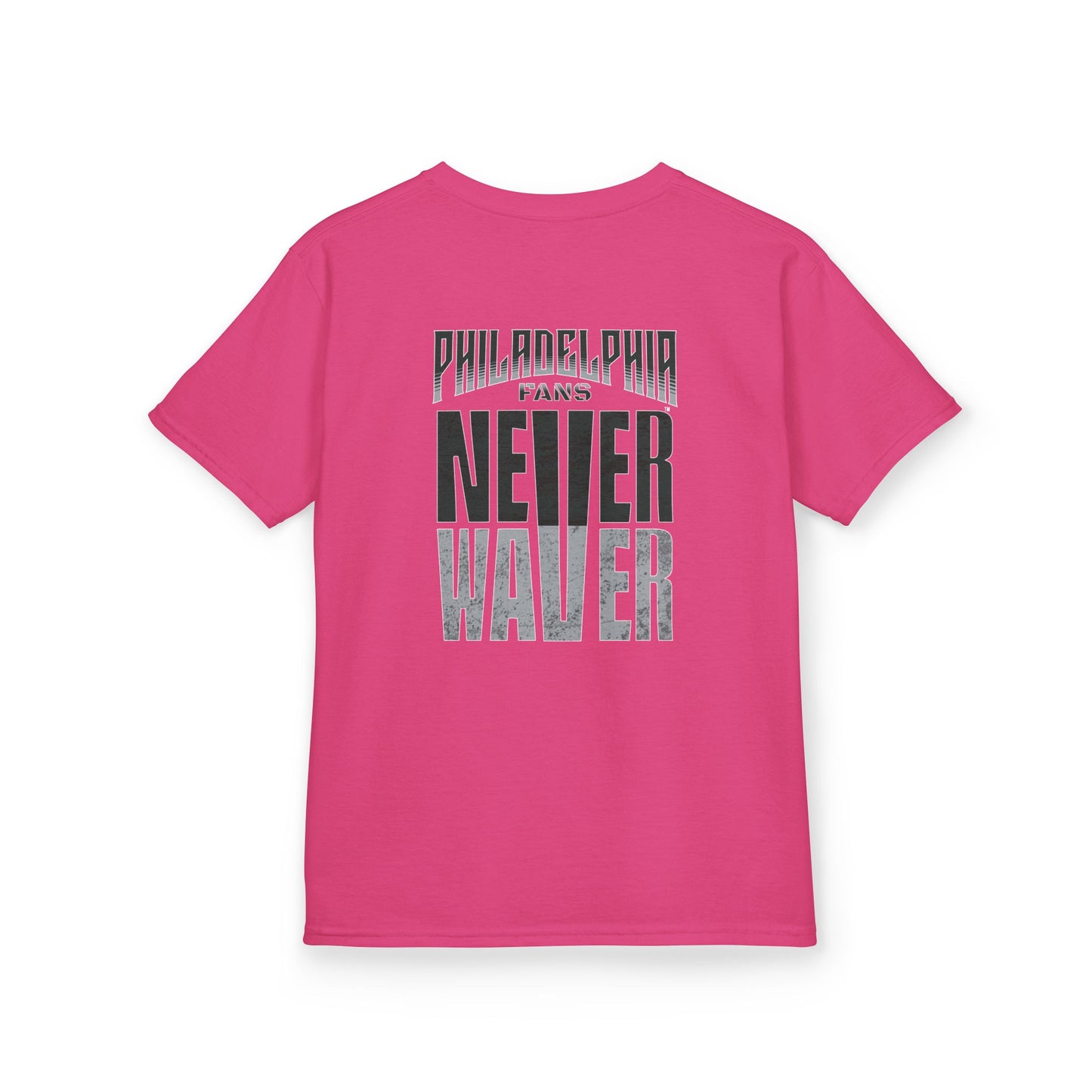 Philadelphia Fans Never Waver Kids Heavy Cotton™ Tee - Never Waver