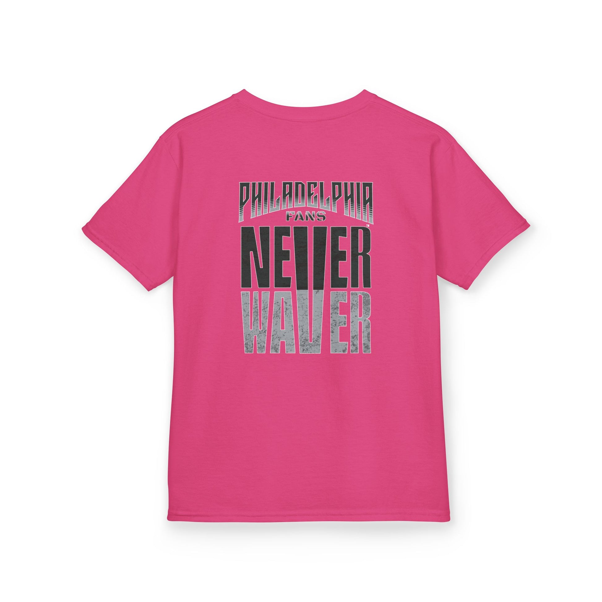 Philadelphia Fans Never Waver Kids Heavy Cotton™ Tee - Never Waver