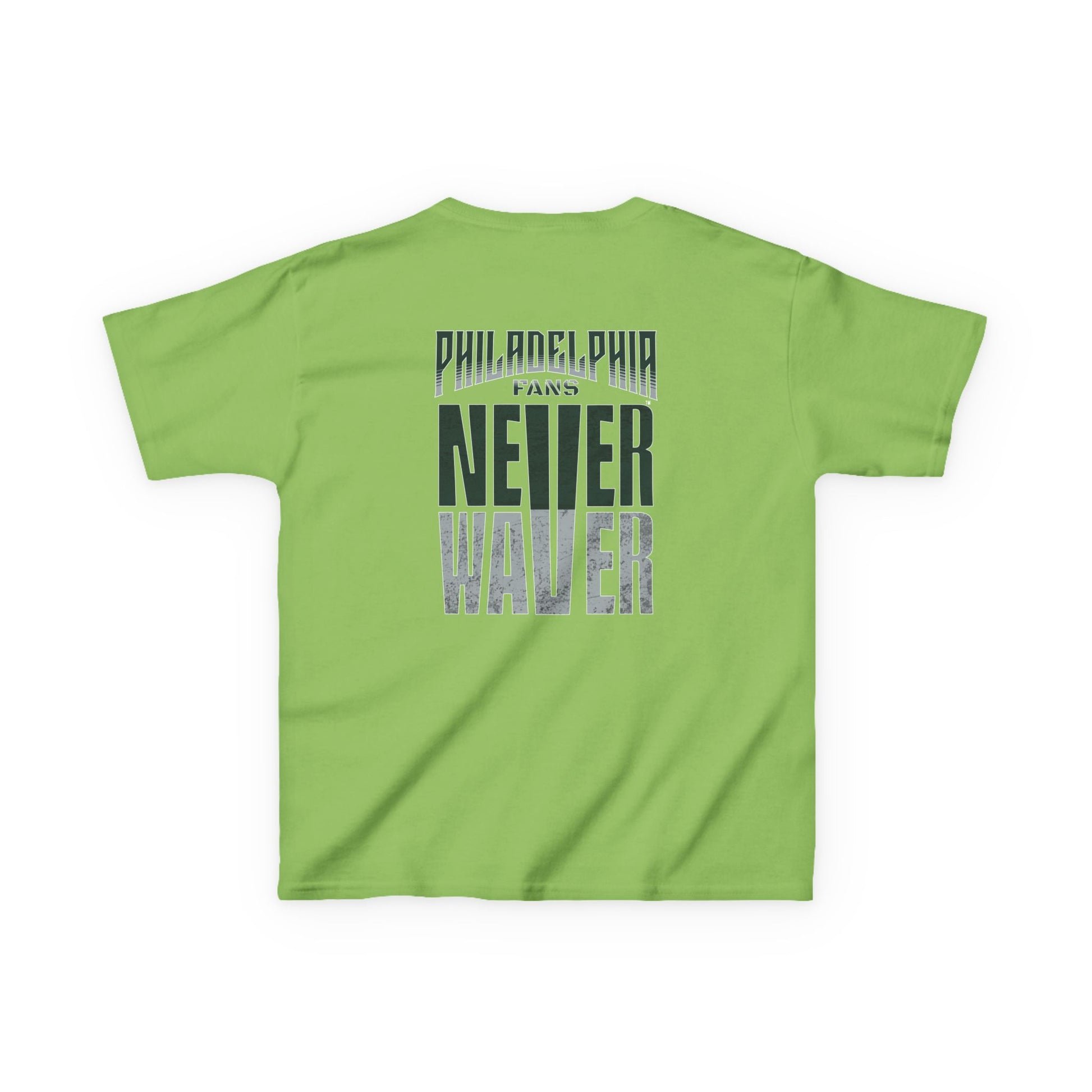Philadelphia Fans Never Waver Kids Heavy Cotton™ Tee - Never Waver