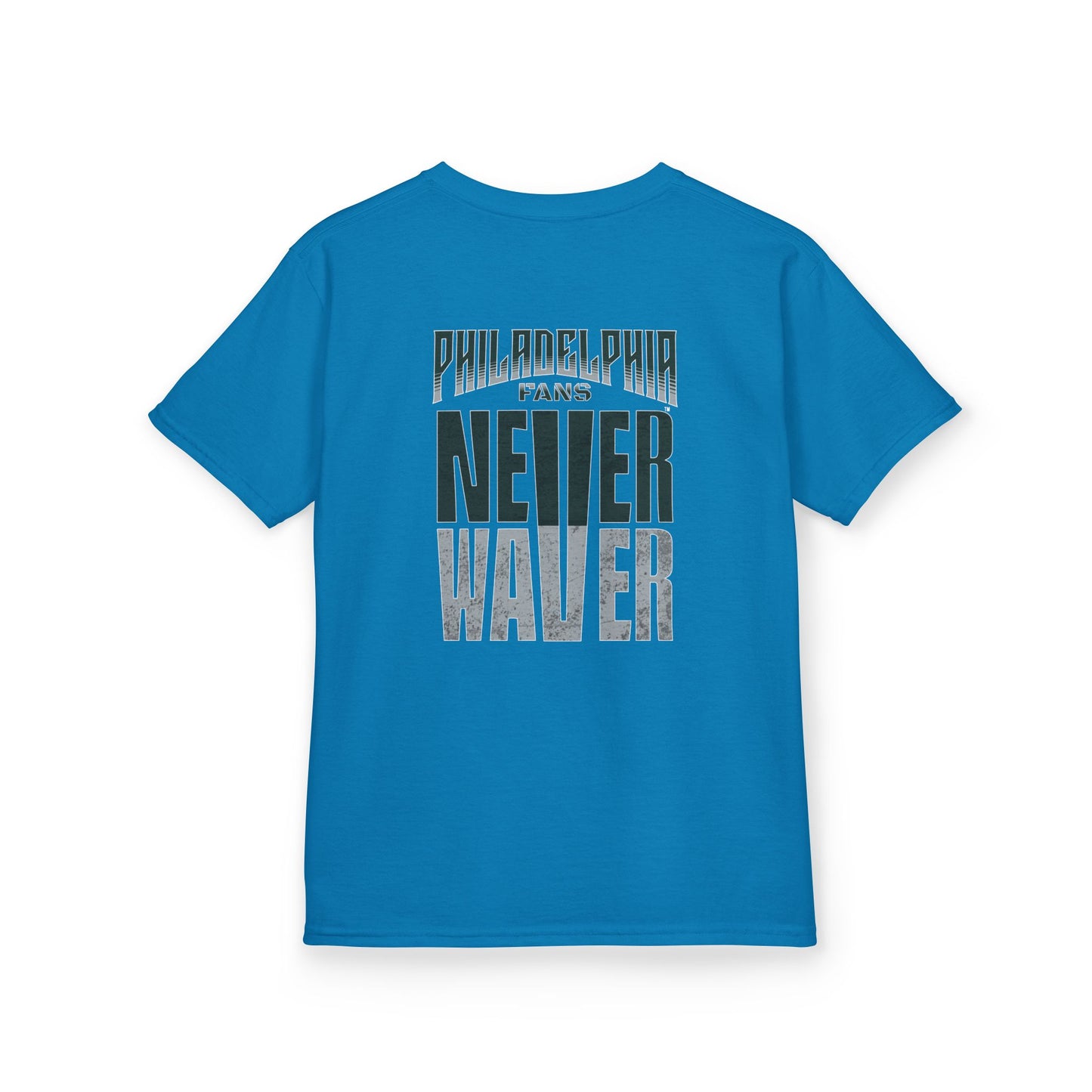 Philadelphia Fans Never Waver Kids Heavy Cotton™ Tee - Never Waver