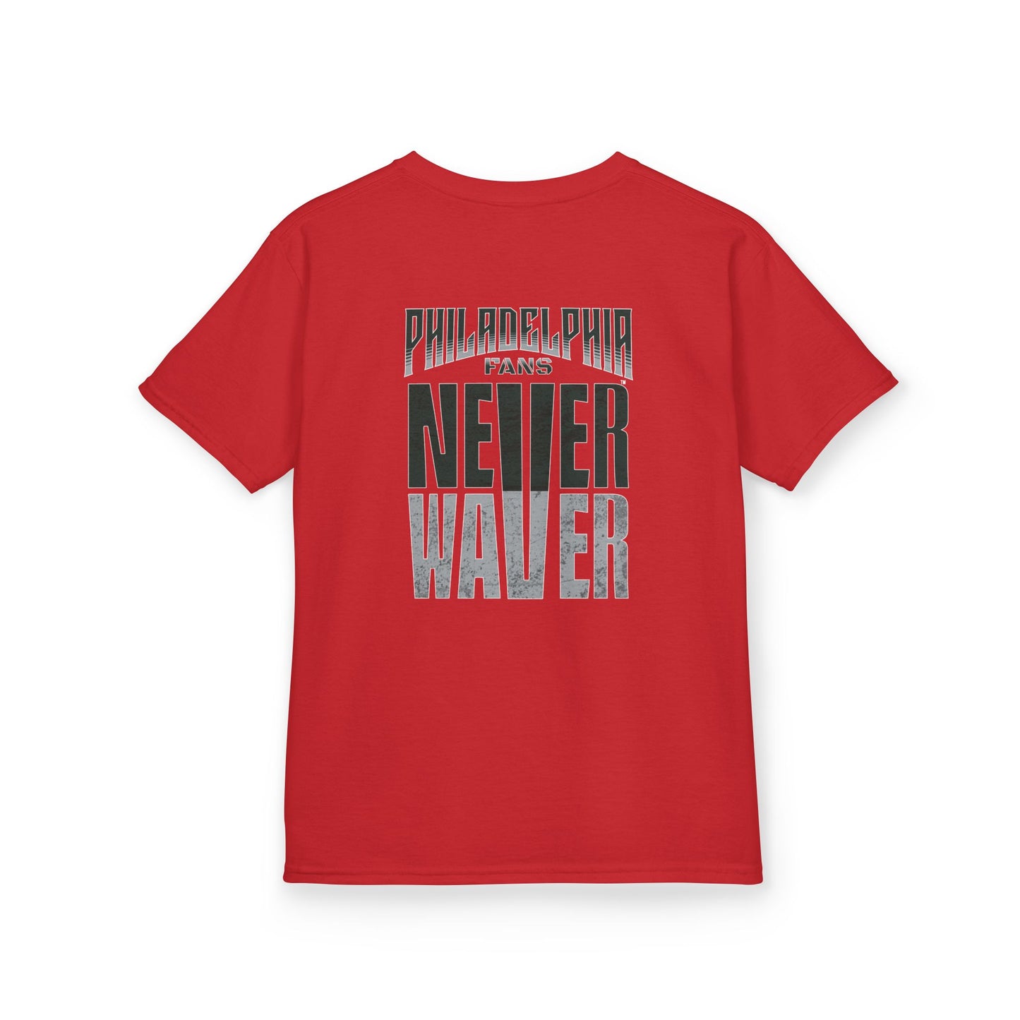 Philadelphia Fans Never Waver Kids Heavy Cotton™ Tee - Never Waver