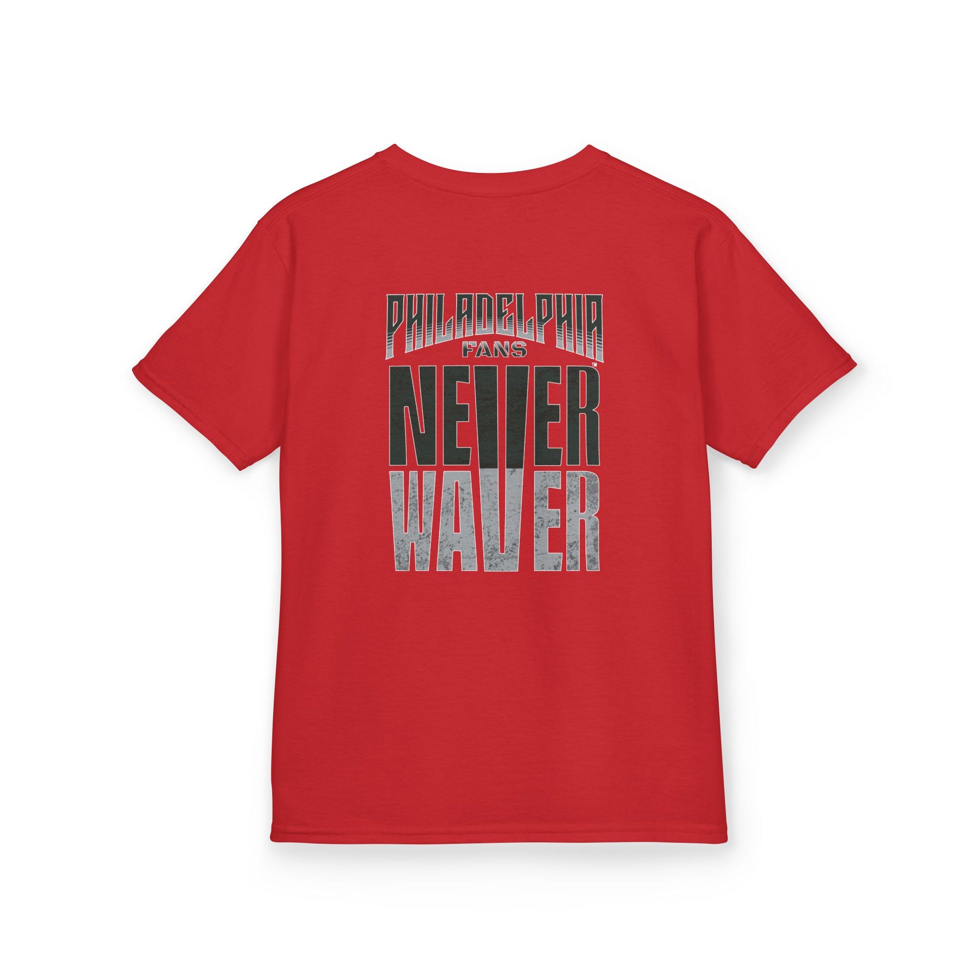 Philadelphia Fans Never Waver Kids Heavy Cotton™ Tee - Never Waver