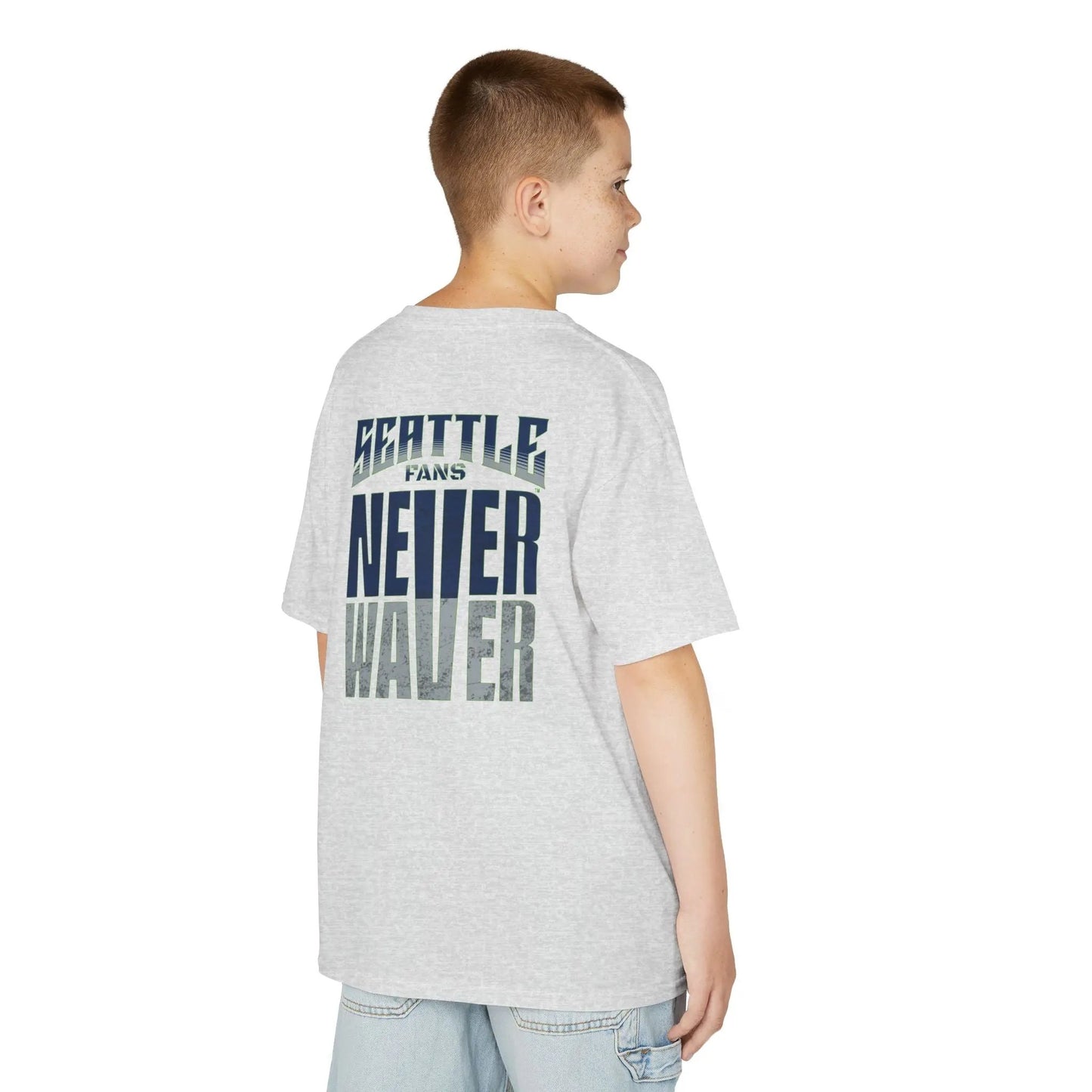 Seattle Fans Never Waver Kids Heavy Cotton™ Tee - Never Waver