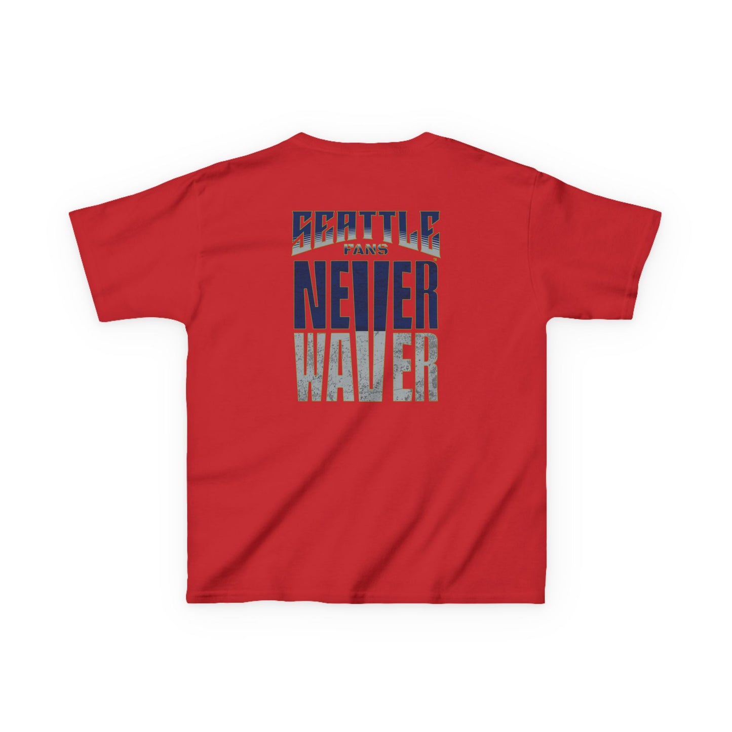 Seattle Fans Never Waver Kids Heavy Cotton™ Tee - Never Waver