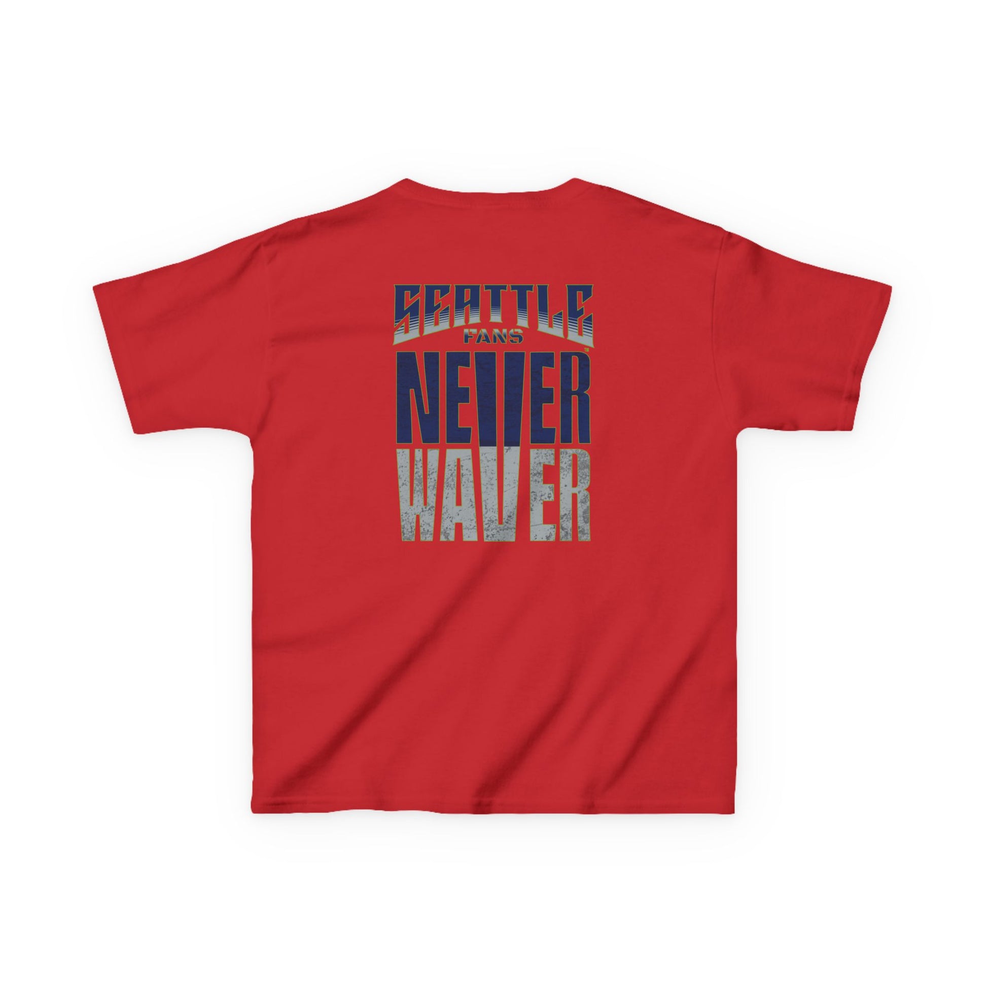 Seattle Fans Never Waver Kids Heavy Cotton™ Tee - Never Waver