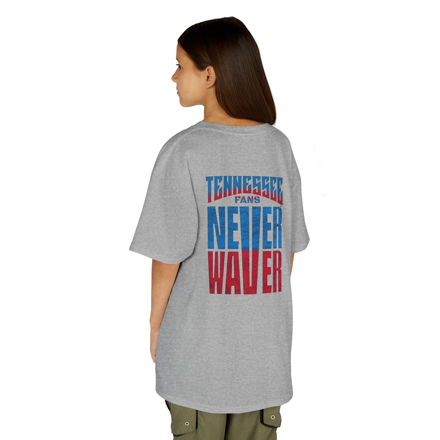 Tennessee Fans Never Waver Kids Heavy Cotton™ Tee - Never Waver