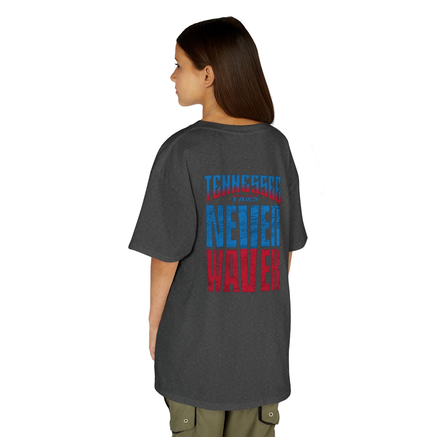 Tennessee Fans Never Waver Kids Heavy Cotton™ Tee - Never Waver