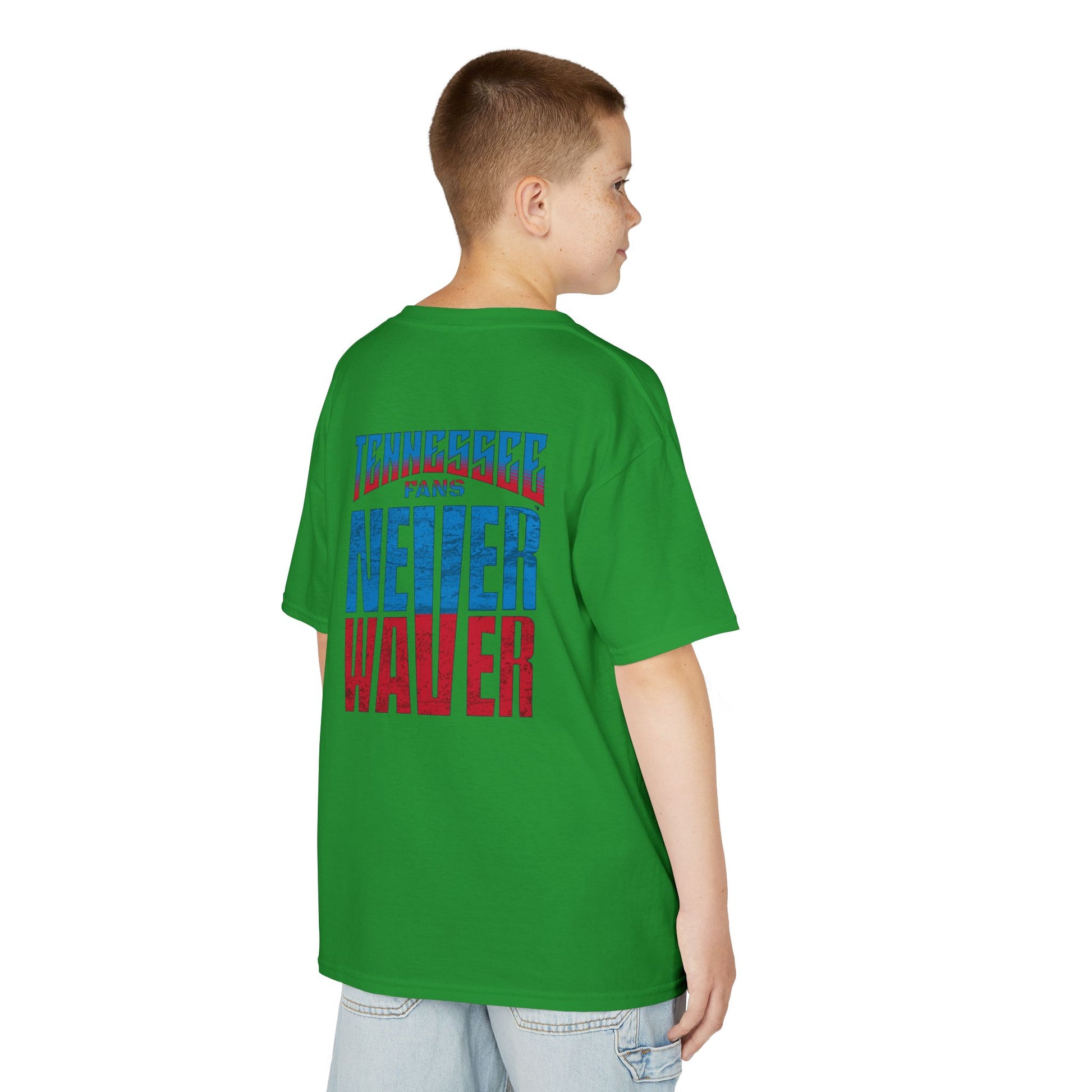 Tennessee Fans Never Waver Kids Heavy Cotton™ Tee - Never Waver