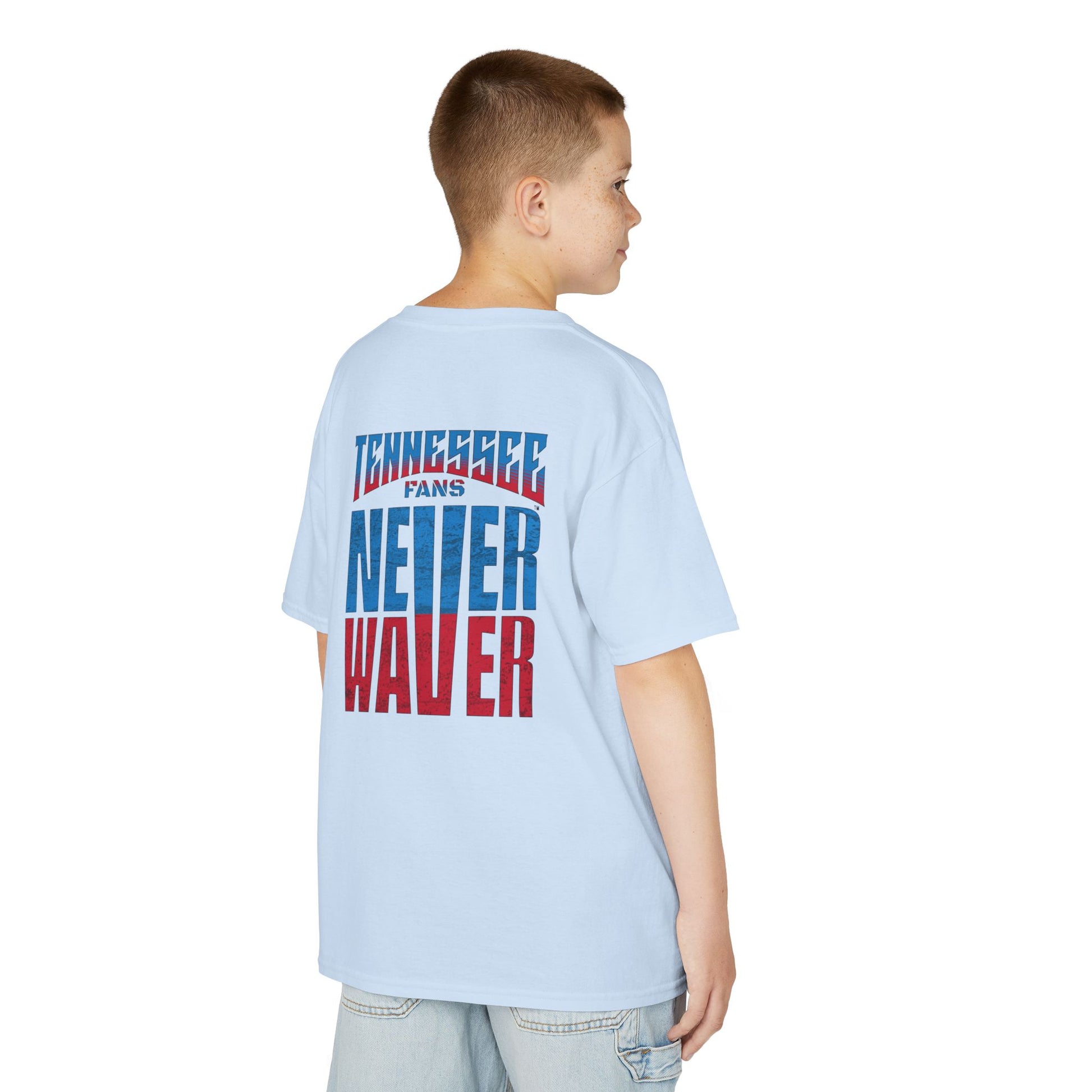 Tennessee Fans Never Waver Kids Heavy Cotton™ Tee - Never Waver