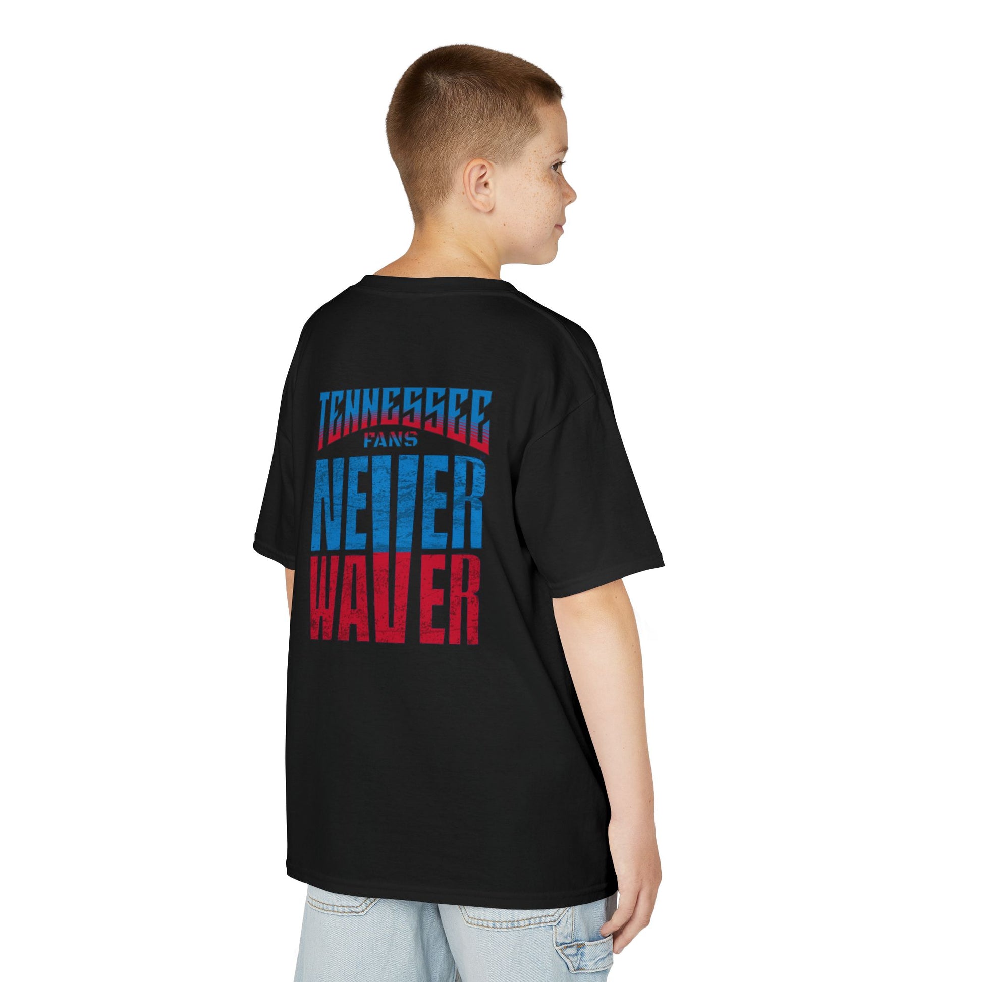 Tennessee Fans Never Waver Kids Heavy Cotton™ Tee - Never Waver