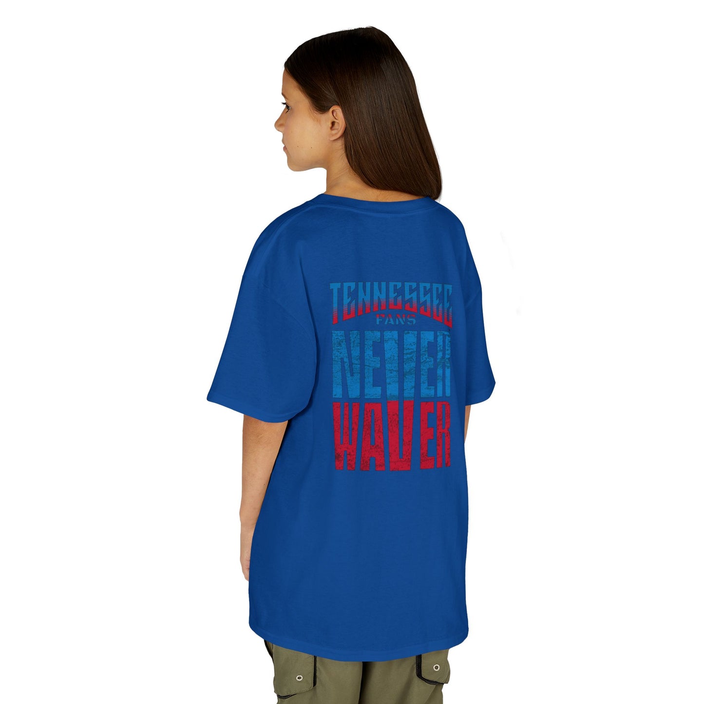 Tennessee Fans Never Waver Kids Heavy Cotton™ Tee - Never Waver