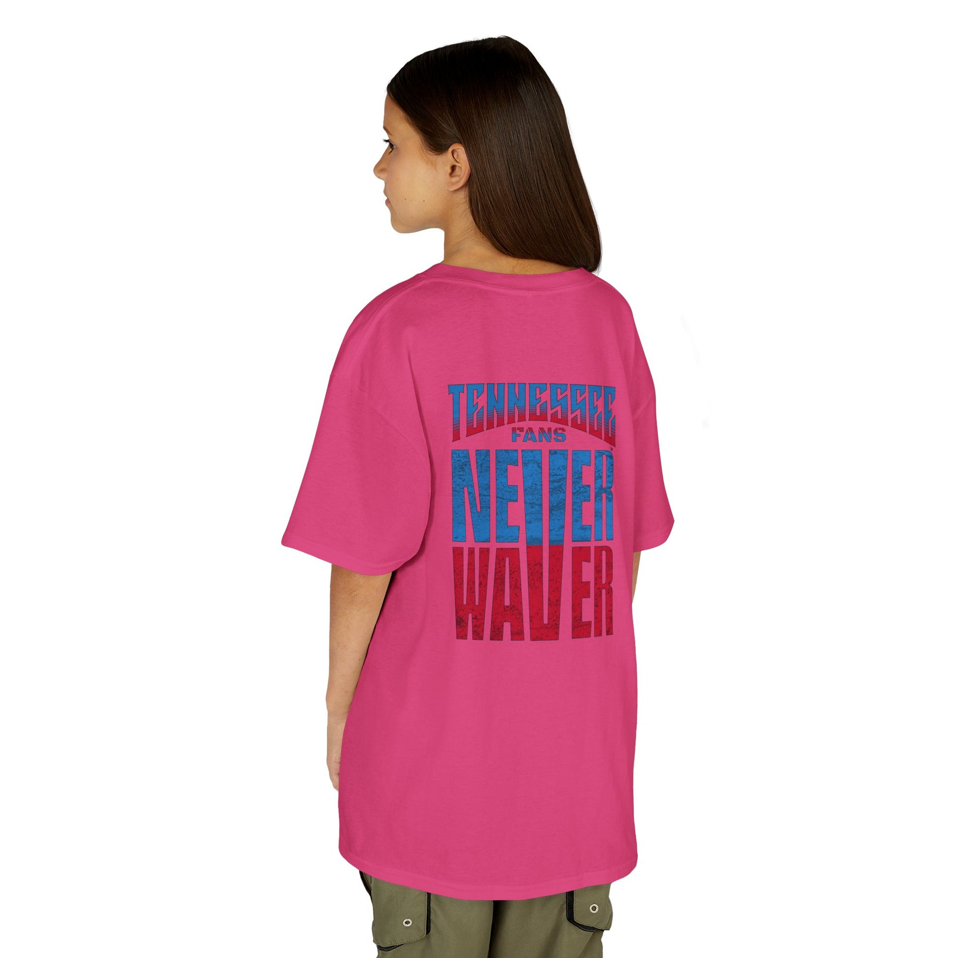 Tennessee Fans Never Waver Kids Heavy Cotton™ Tee - Never Waver