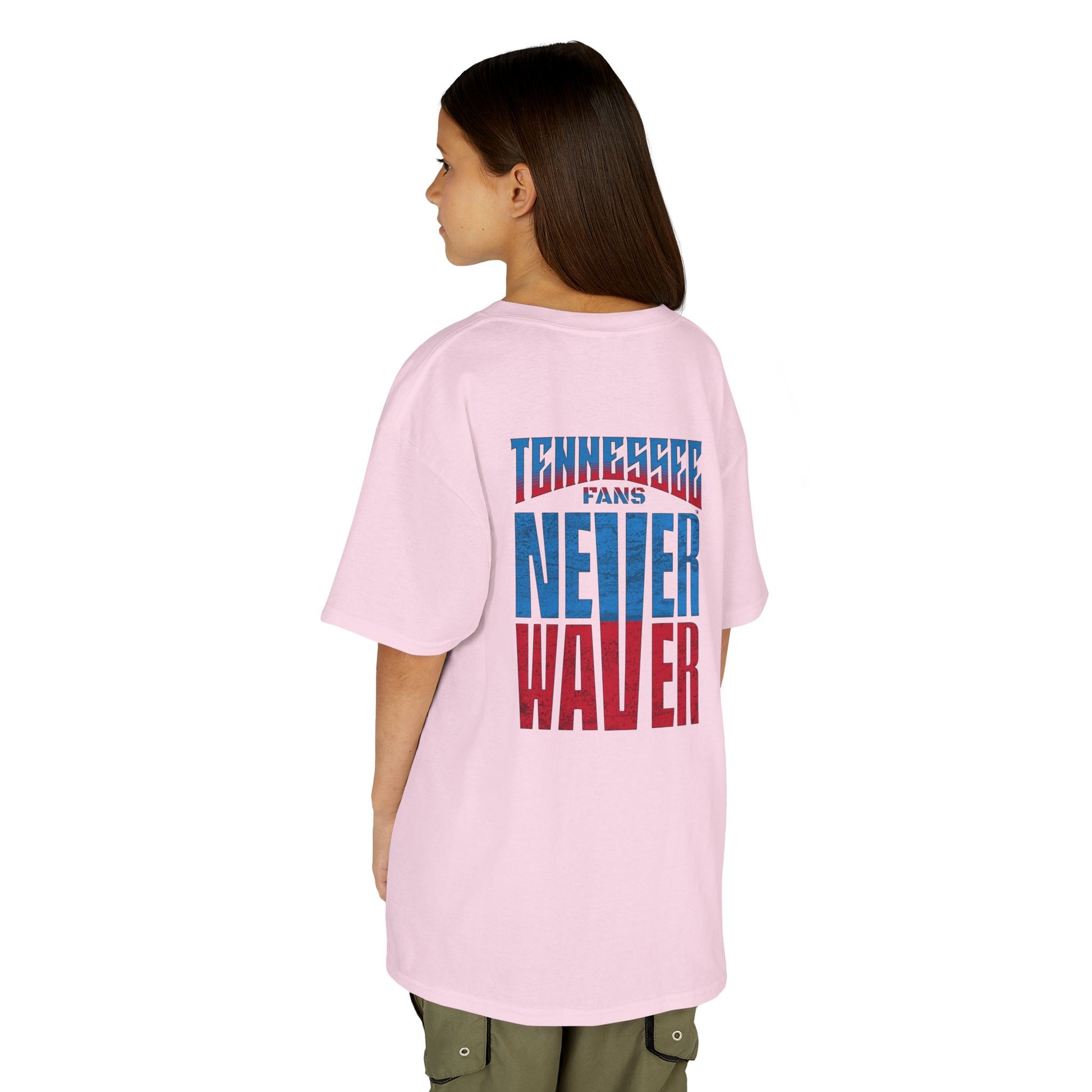 Tennessee Fans Never Waver Kids Heavy Cotton™ Tee - Never Waver