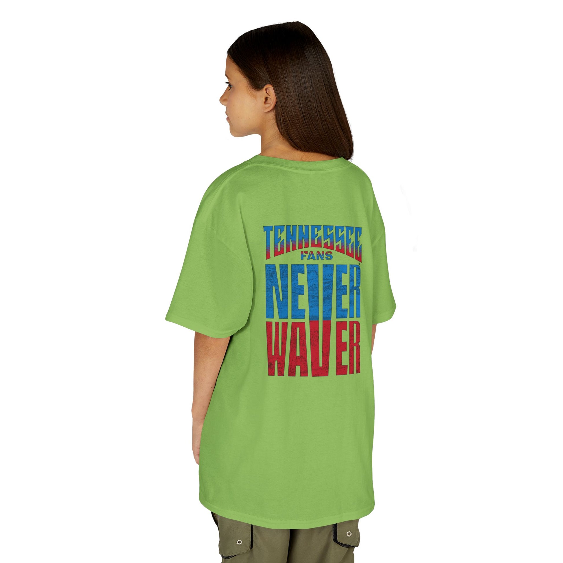 Tennessee Fans Never Waver Kids Heavy Cotton™ Tee - Never Waver
