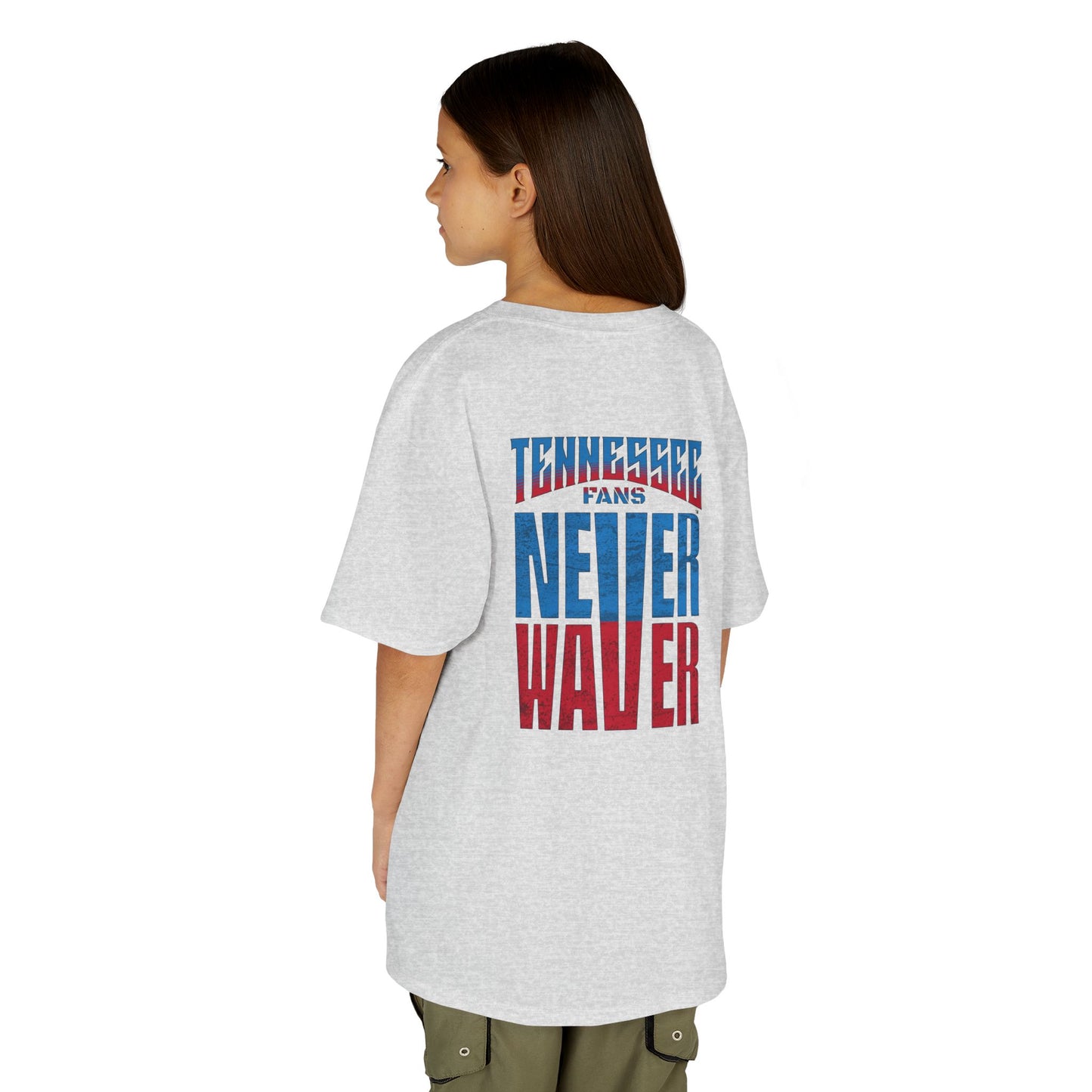 Tennessee Fans Never Waver Kids Heavy Cotton™ Tee - Never Waver