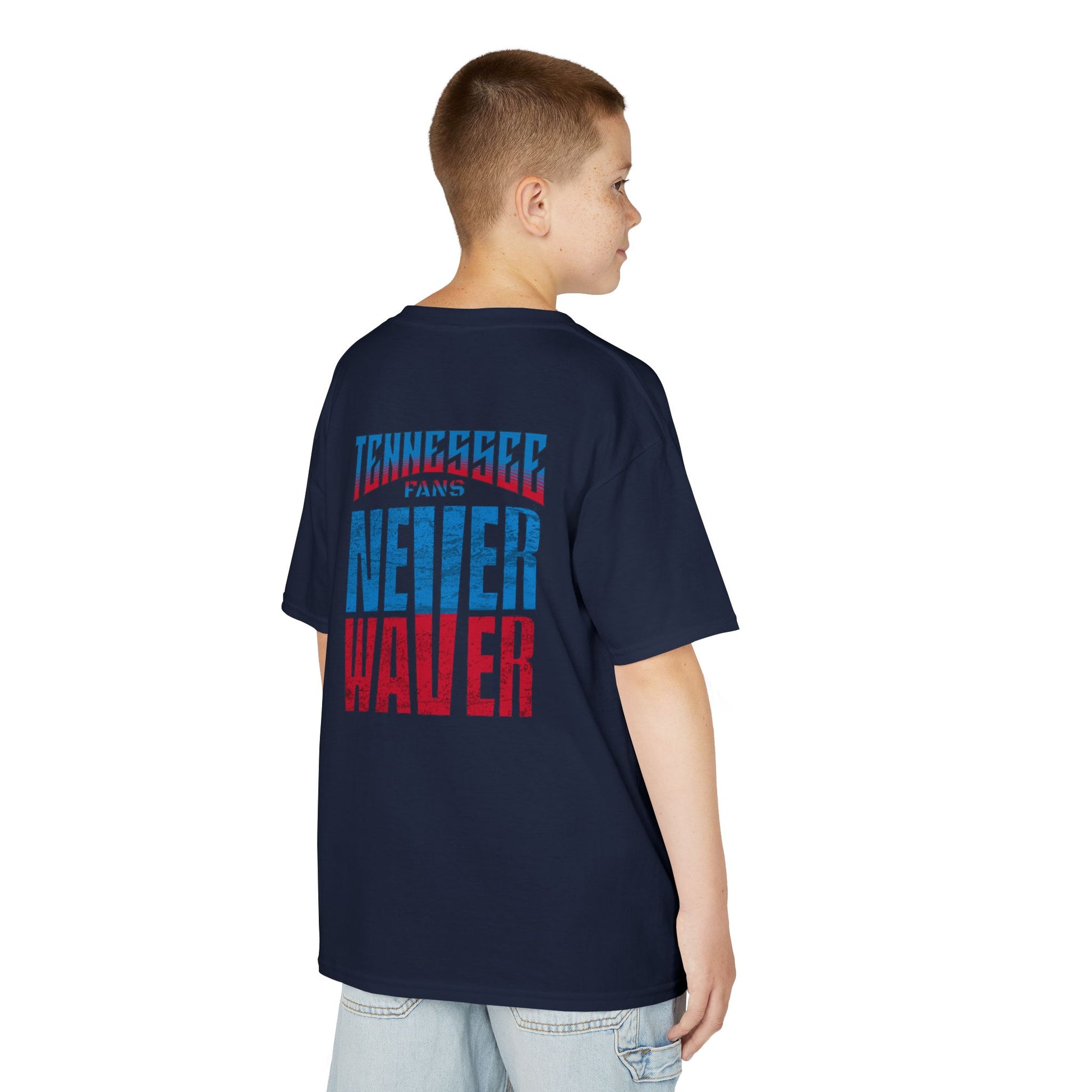 Tennessee Fans Never Waver Kids Heavy Cotton™ Tee - Never Waver