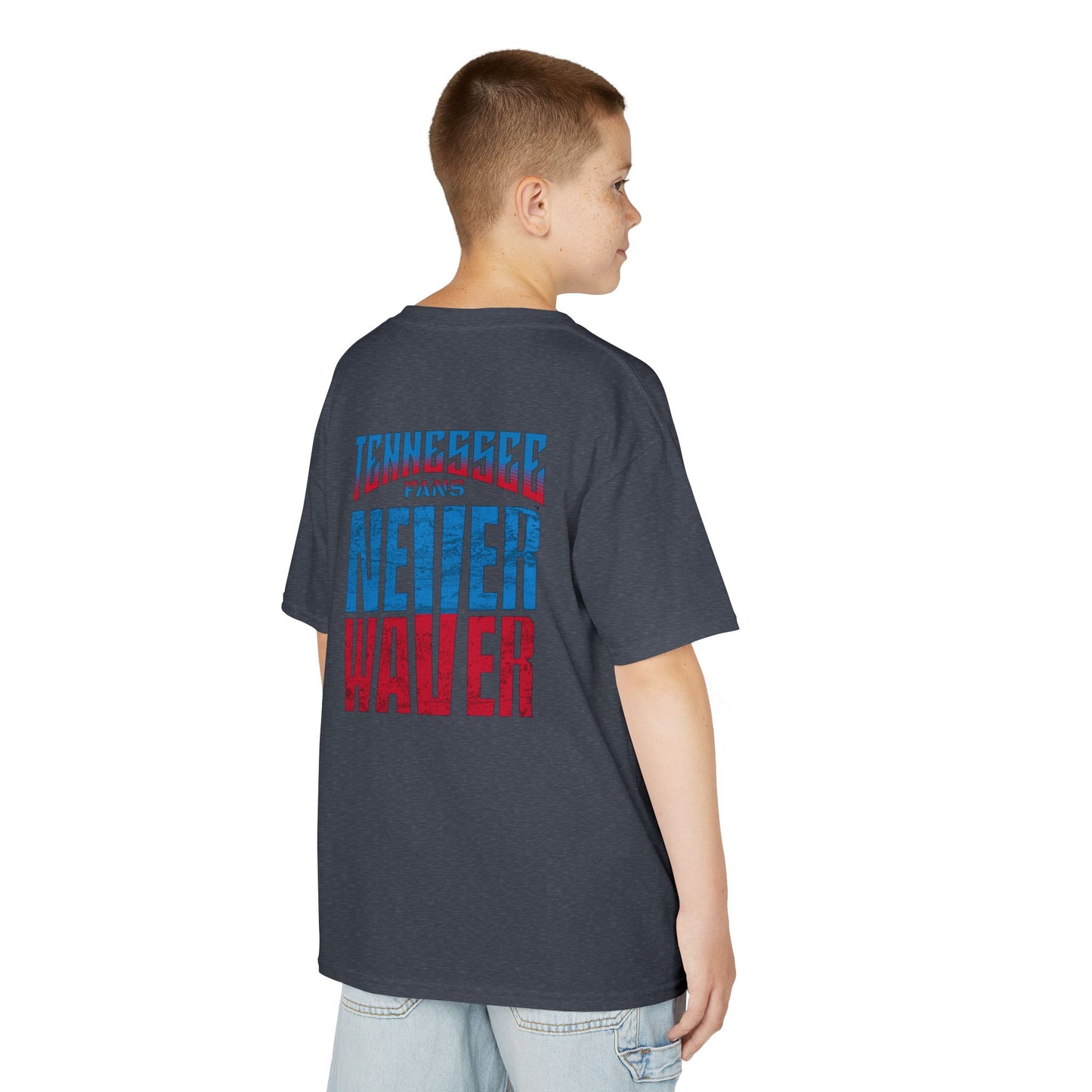 Tennessee Fans Never Waver Kids Heavy Cotton™ Tee - Never Waver
