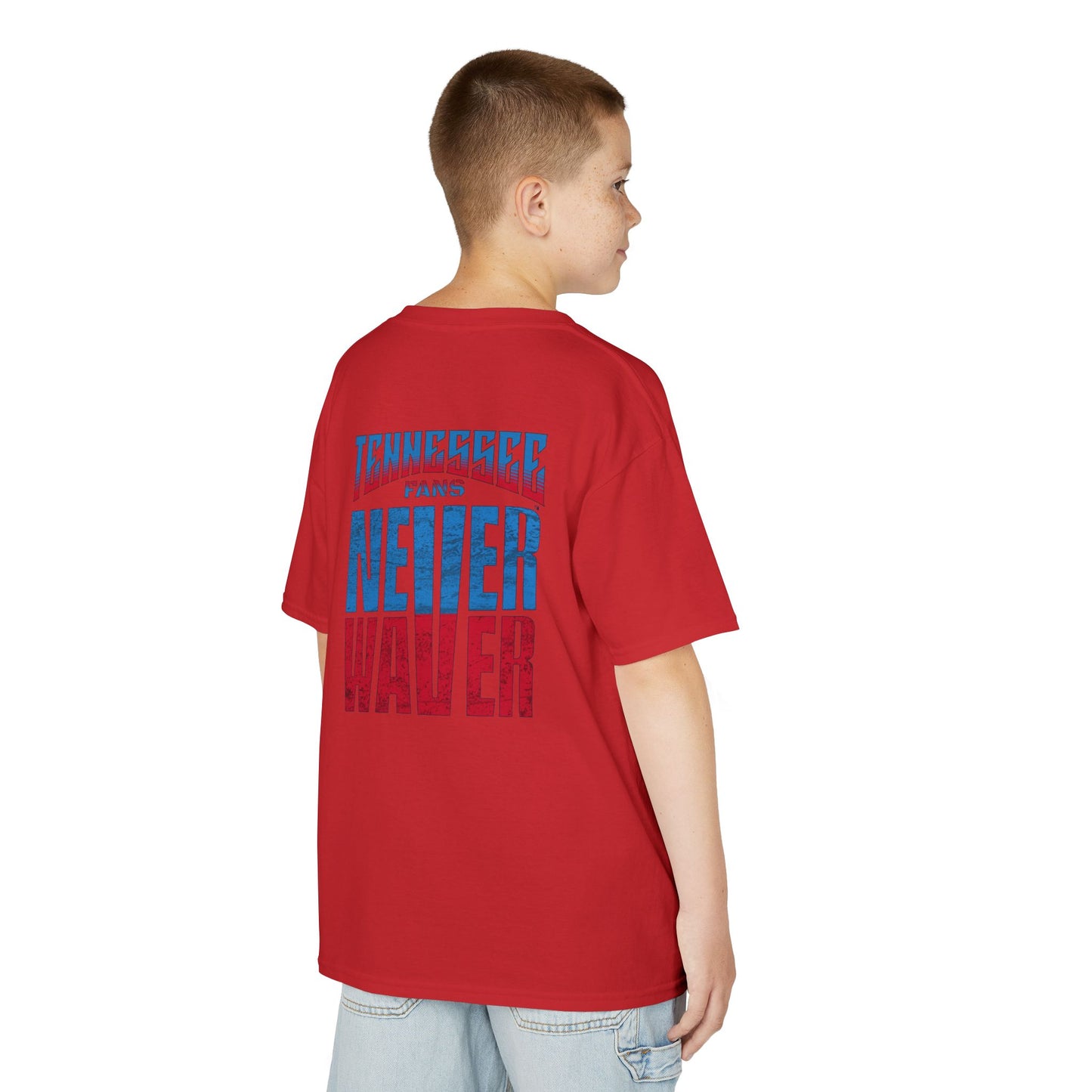 Tennessee Fans Never Waver Kids Heavy Cotton™ Tee - Never Waver
