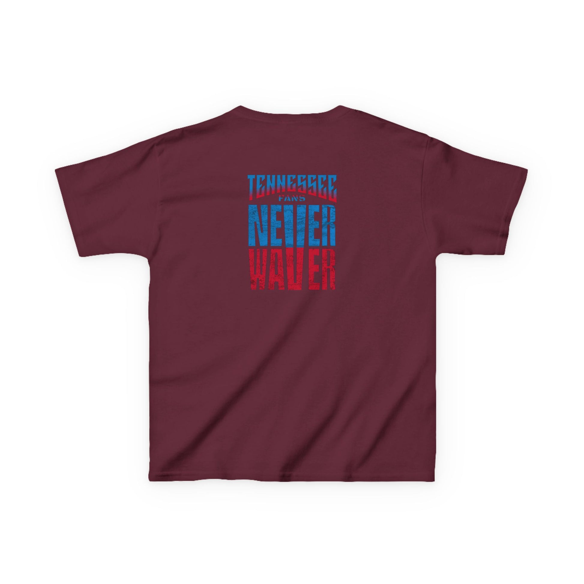 Tennessee Fans Never Waver Kids Heavy Cotton™ Tee - Never Waver