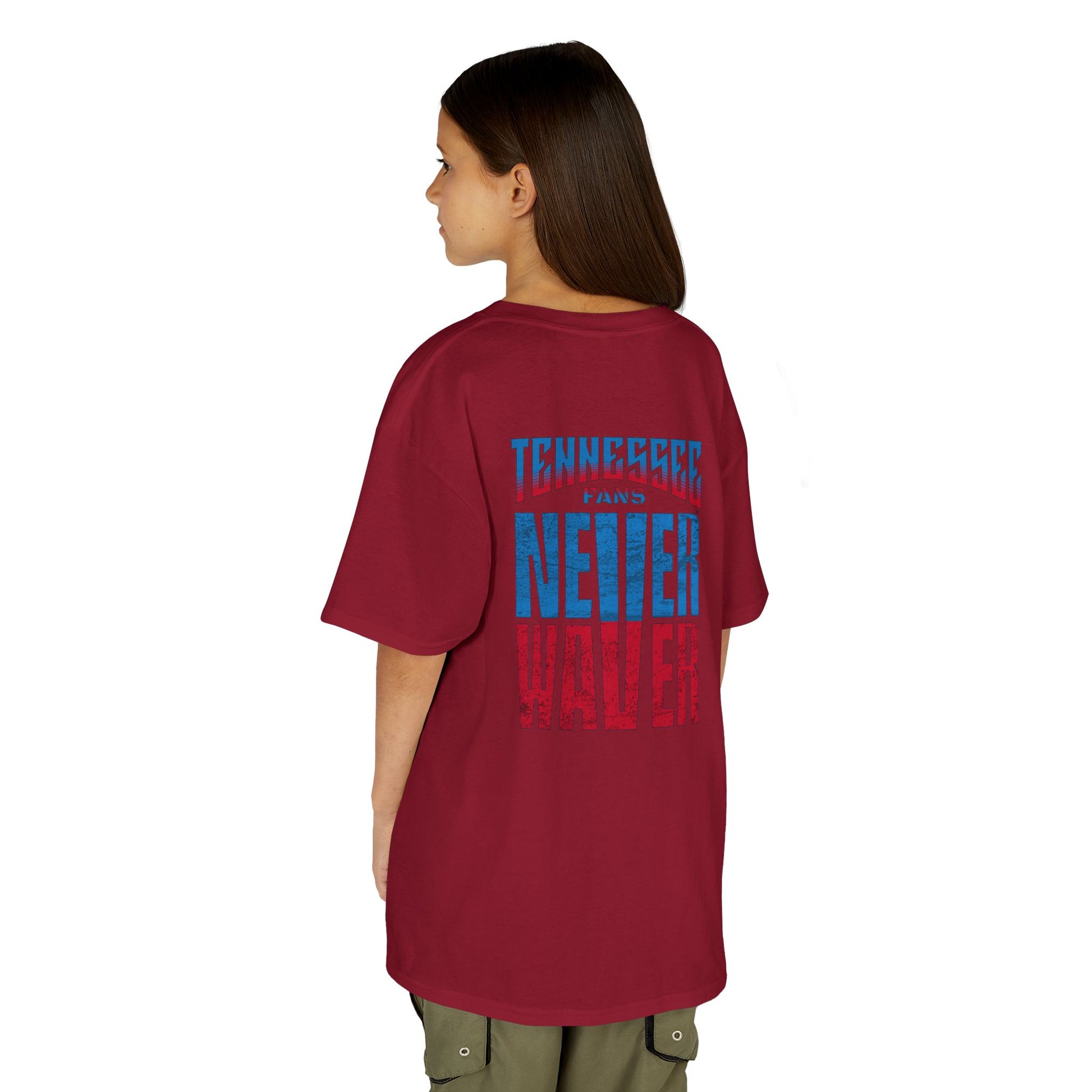 Tennessee Fans Never Waver Kids Heavy Cotton™ Tee - Never Waver