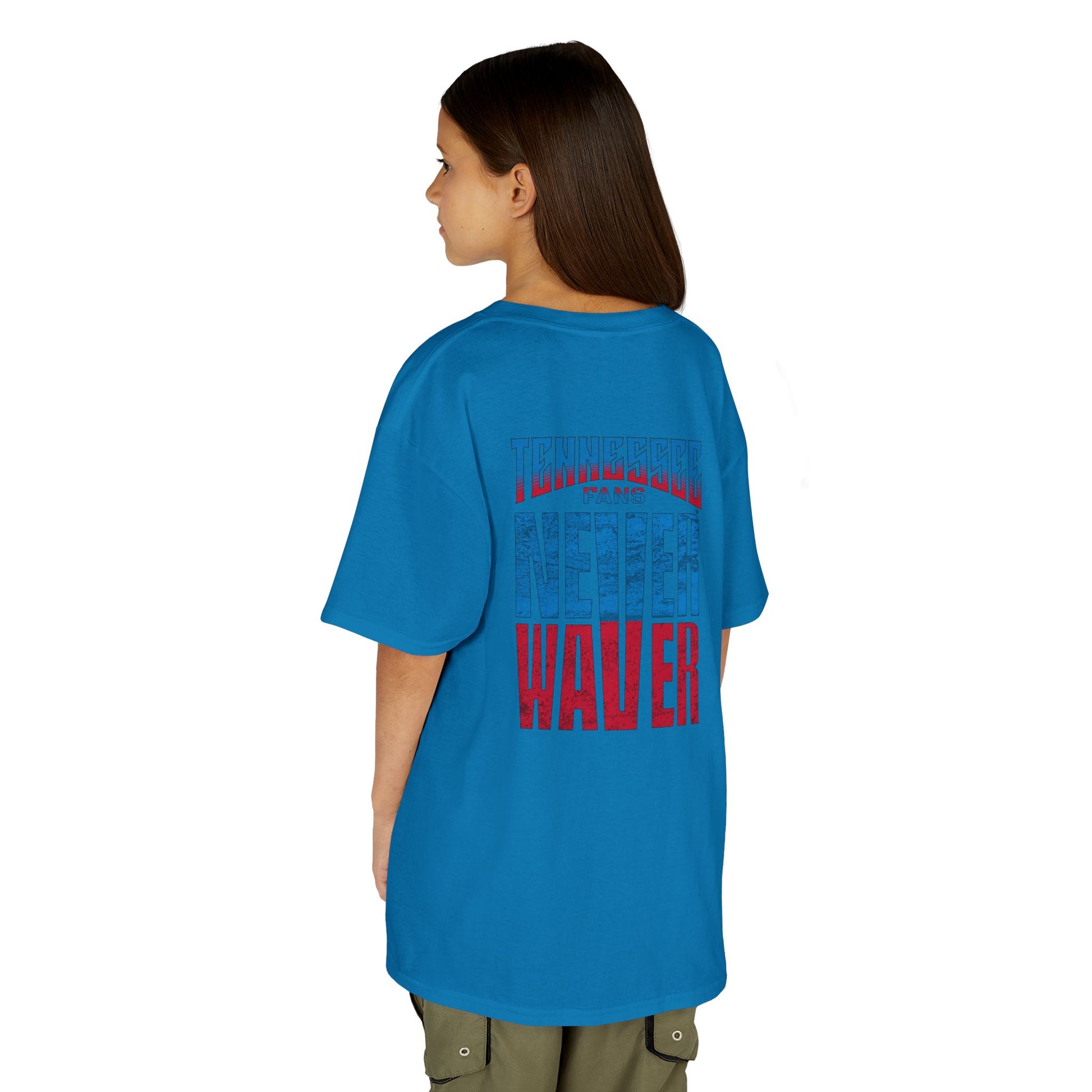 Tennessee Fans Never Waver Kids Heavy Cotton™ Tee - Never Waver