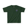 True Americans Never Waver They Always Back The Blue   Kids Heavy Cotton™ Tee - Never Waver