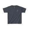 True Americans Never Waver They Always Back The Blue   Kids Heavy Cotton™ Tee - Never Waver