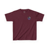 True Americans Never Waver They Always Back The Blue   Kids Heavy Cotton™ Tee - Never Waver