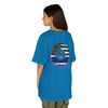 True Americans Never Waver They Always Back The Blue   Kids Heavy Cotton™ Tee - Never Waver