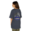 True Americans Never Waver They Always Back The Blue   Kids Heavy Cotton™ Tee - Never Waver