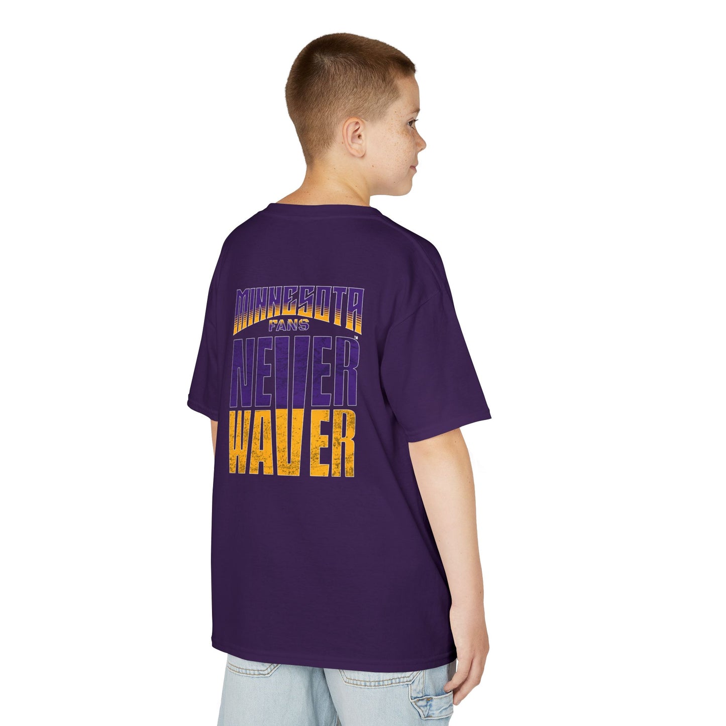 Minnesota Fans Never Waver Kids Heavy Cotton™ Tee - Never Waver
